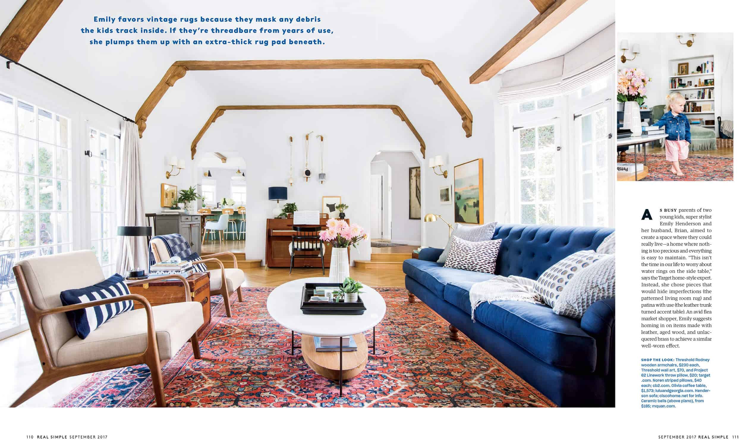 Emily Henderson Real Simple Magazine Sneak Peek 2