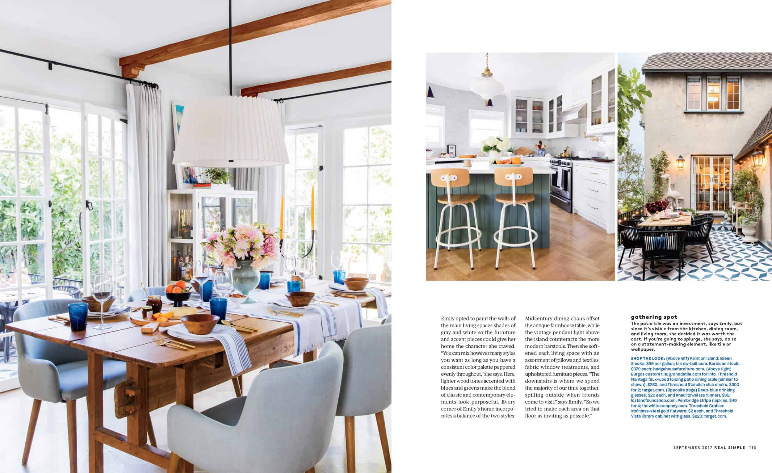 Emily Henderson Real Simple Magazine Sneak Peek 3