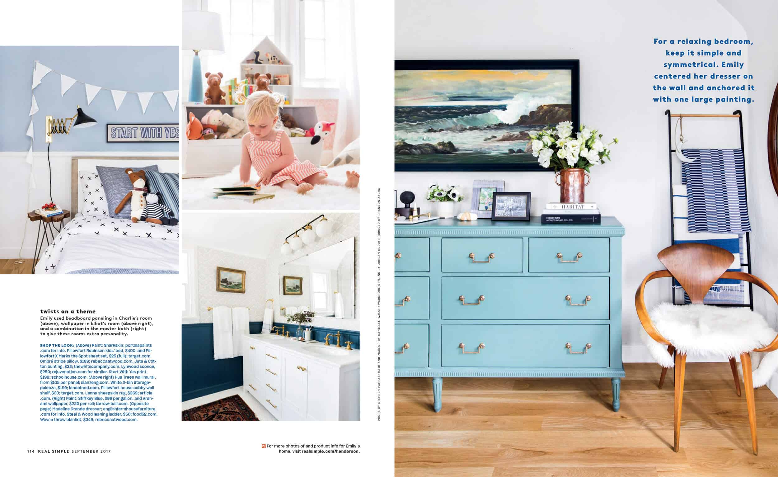 Emily Henderson Real Simple Magazine Sneak Peek 4