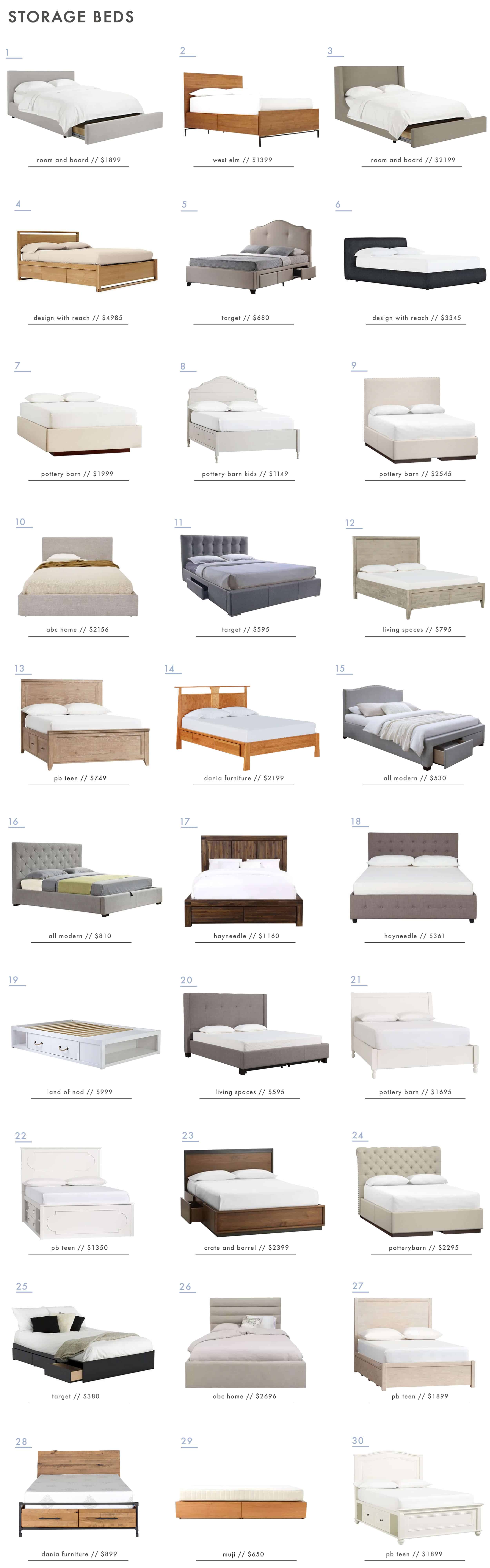 Emily Henderson Storage Beds Full Size Roundup 1