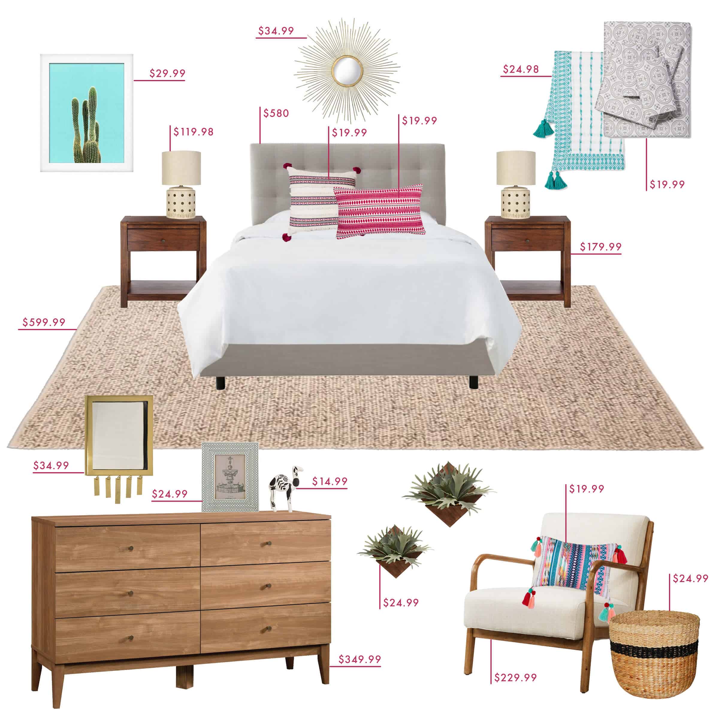 Emily Henderson Target Bedoom Boho