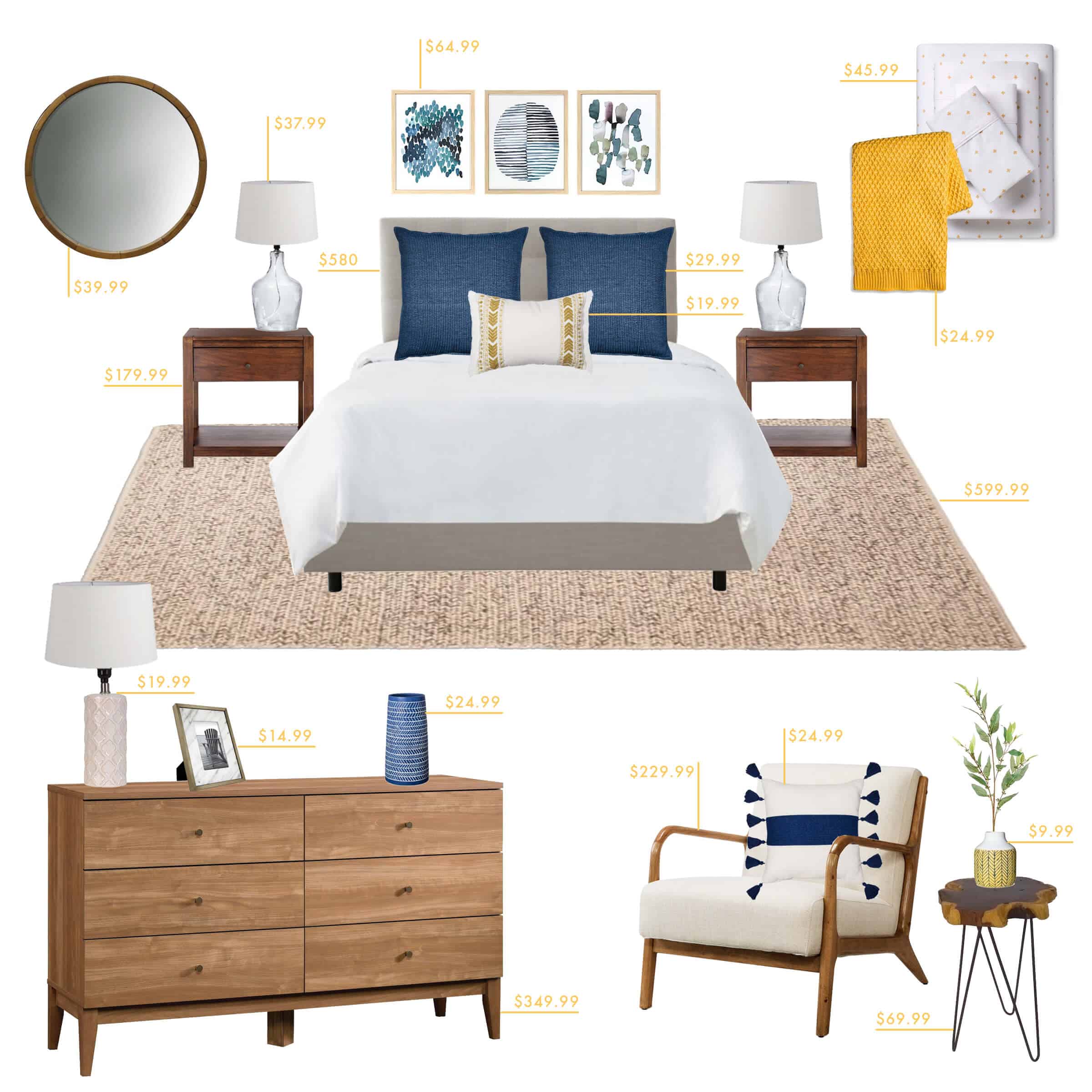 Emily Henderson Target Bedroom Coastal