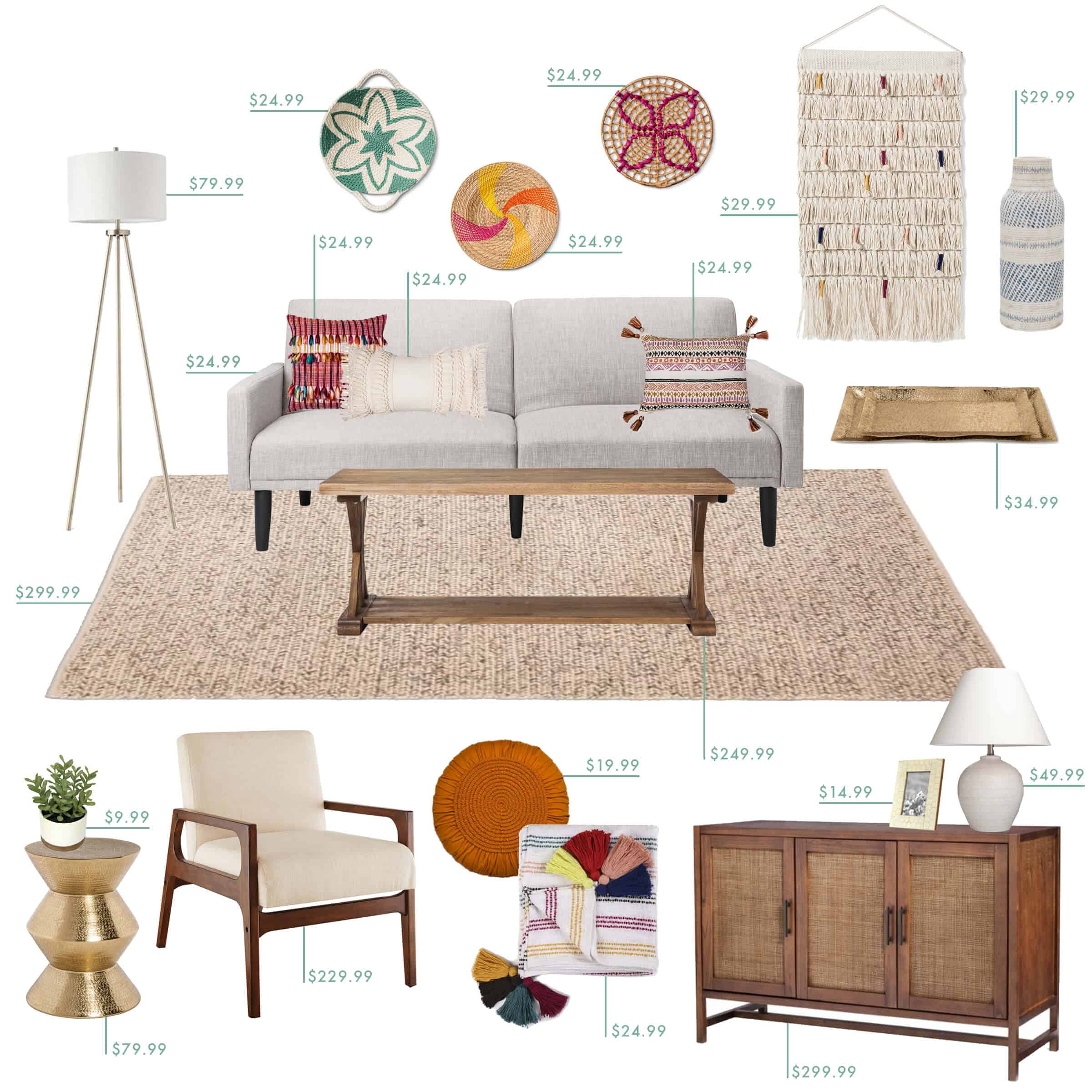 Emily Henderson Target Living Room Boho