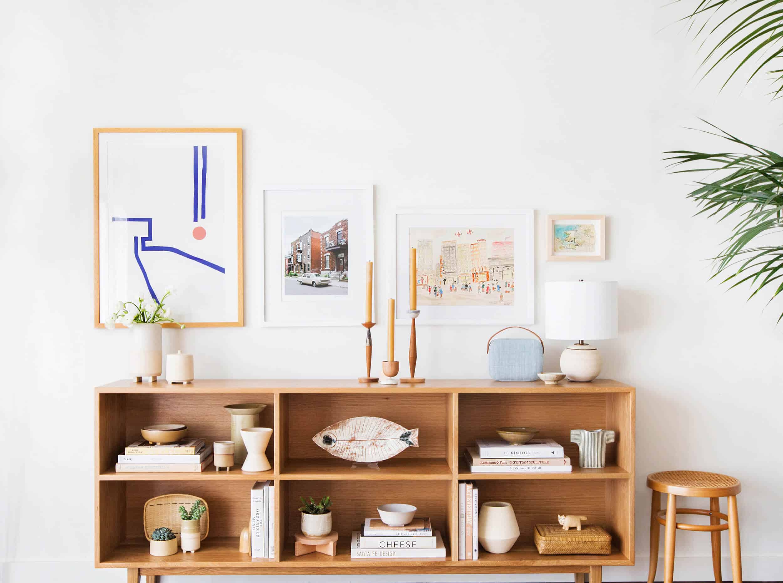 Melanie Burstin Makeover Takeover Emily Henderson Living Room Minimal Japanese Neutral 11