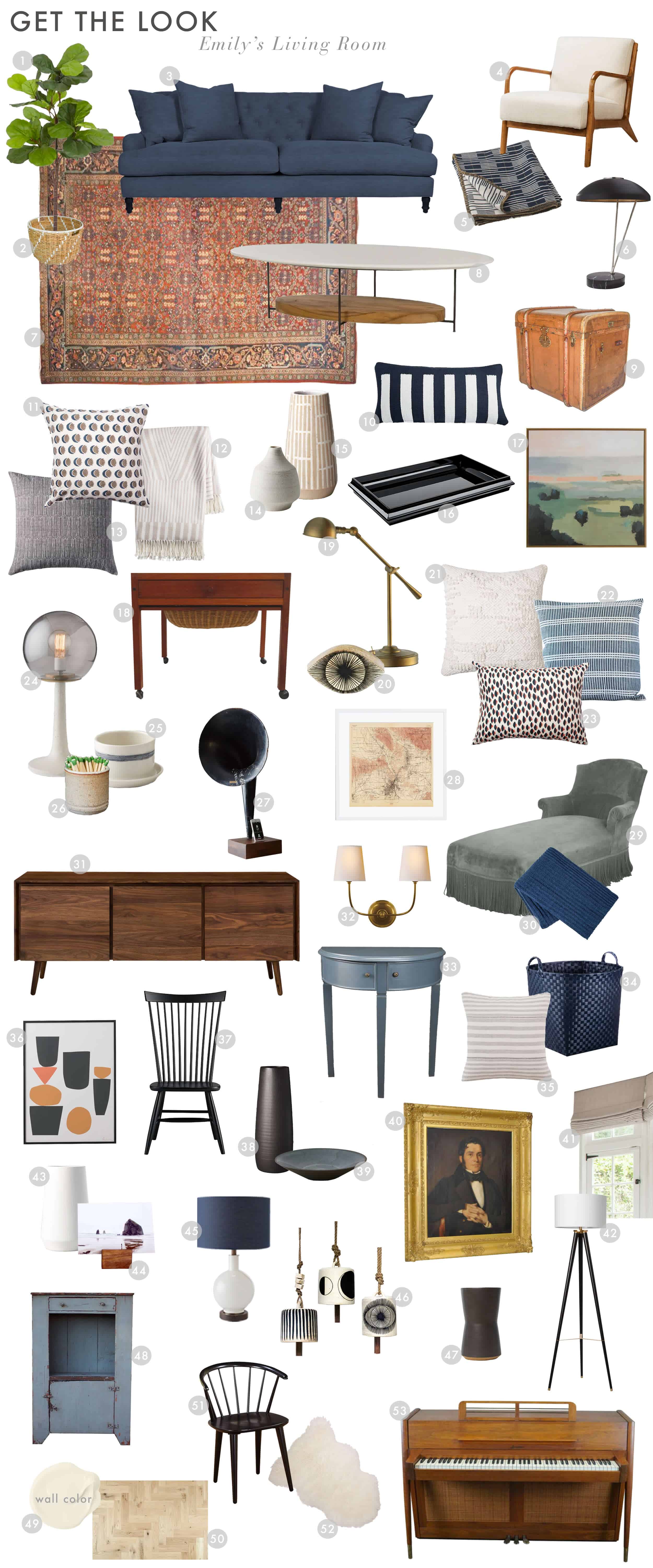 Emily Henderson Emilys House Modern English Tudor Living Room Reveal Get The Look 11