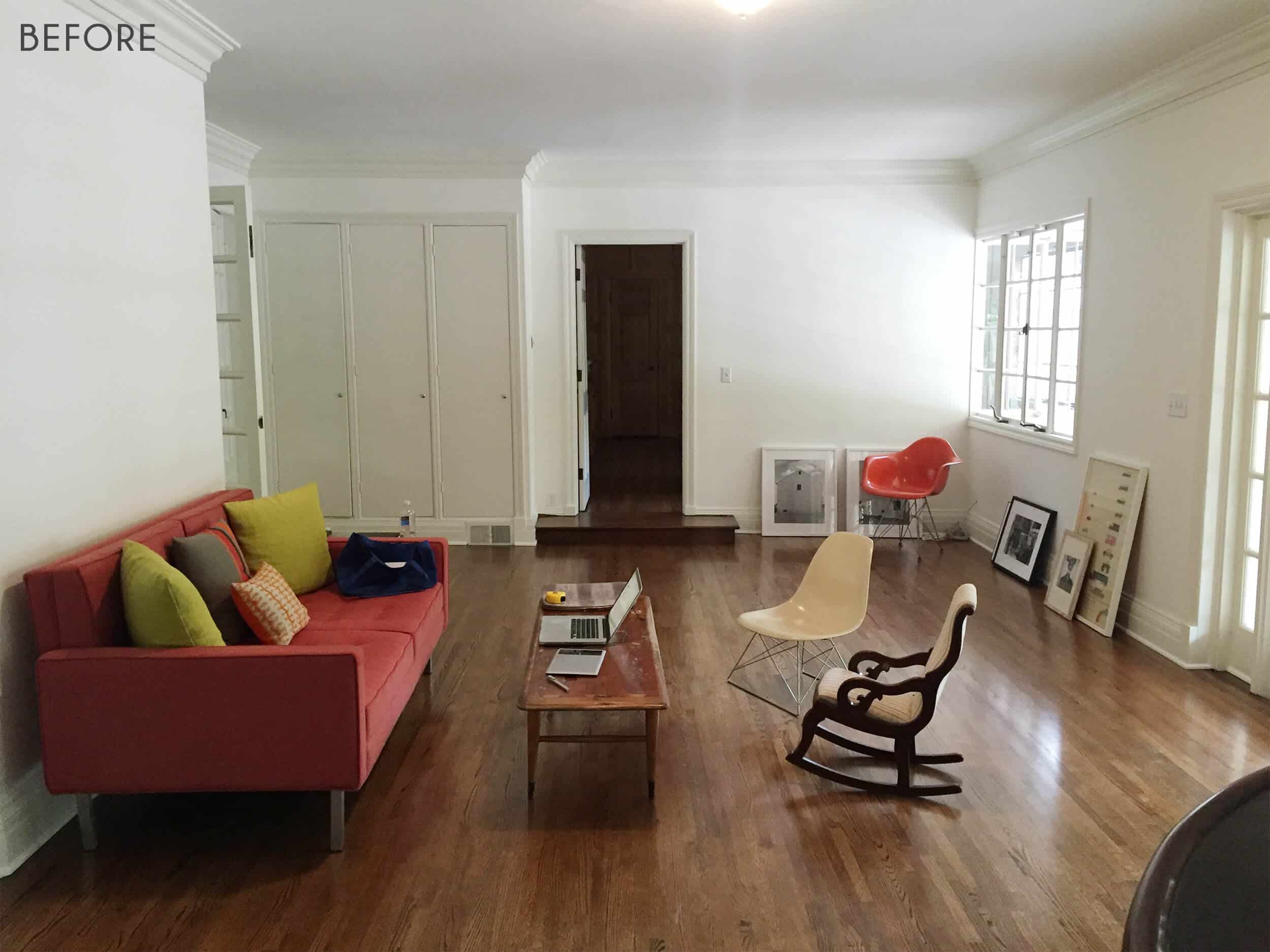Emily Henderson Full Design Sunroom Introduction Before Photo 2