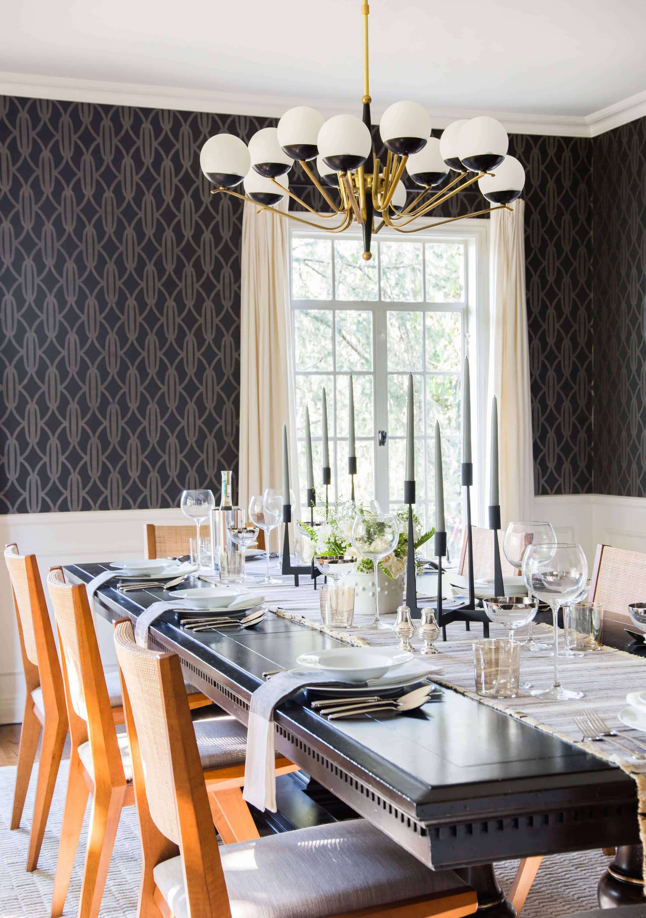 Emily Henderson Griffith Park House Traditional Italian Modern Dining Room Reveal 051