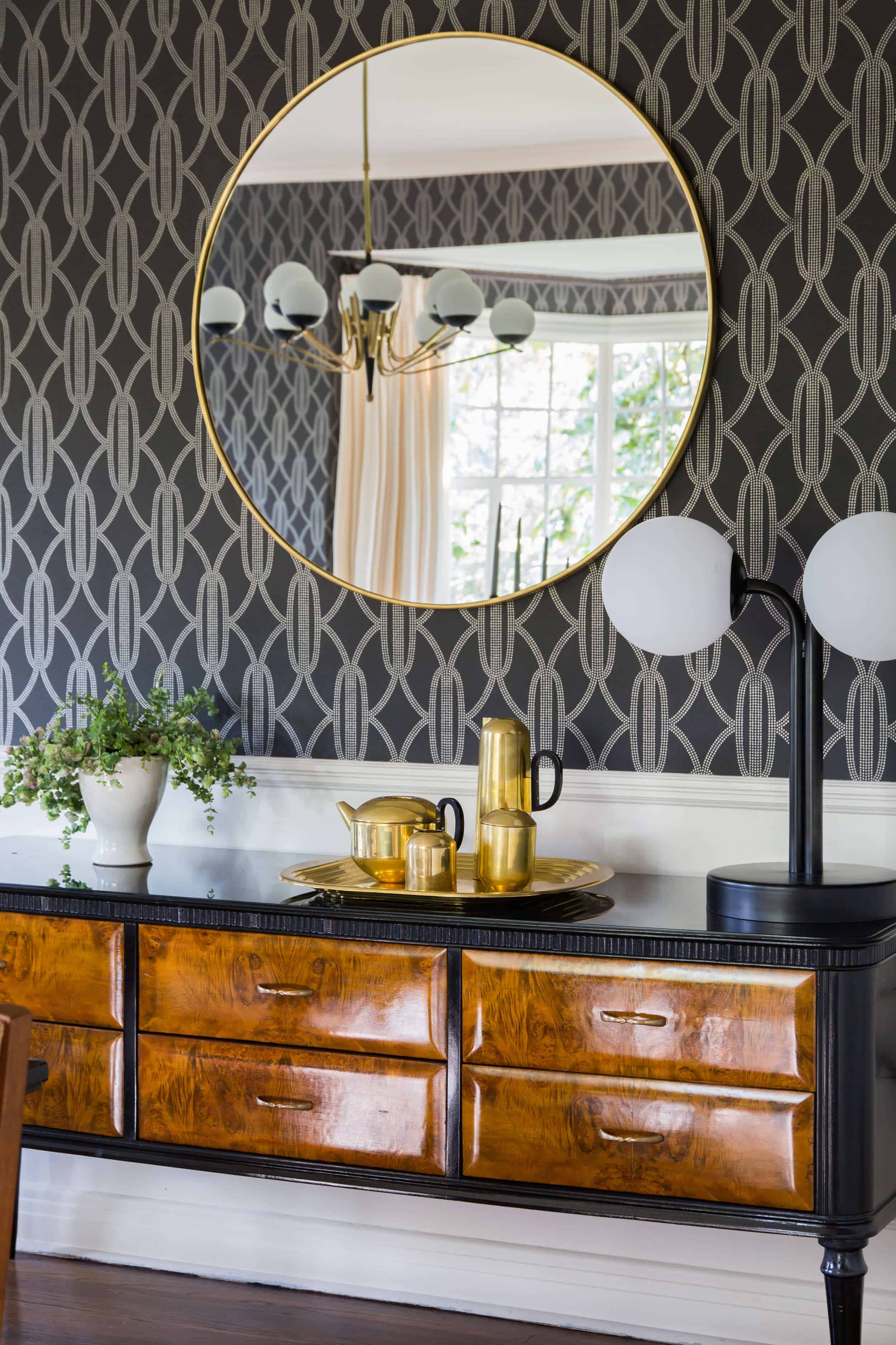Emily Henderson Griffith Park House Traditional Italian Modern Dining Room Reveal 06