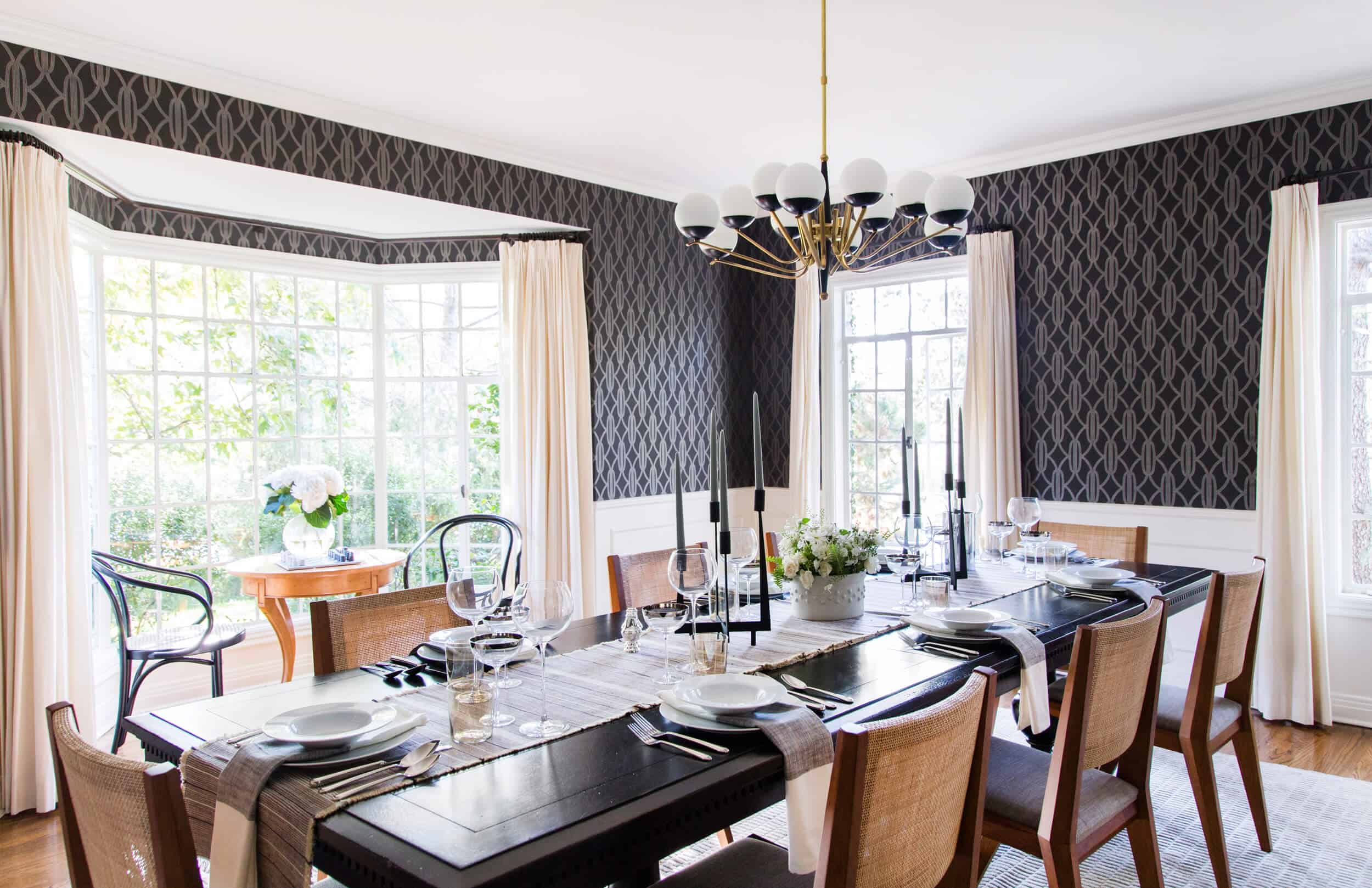 Emily Henderson Griffith Park House Traditional Italian Modern Dining Room Reveal 07