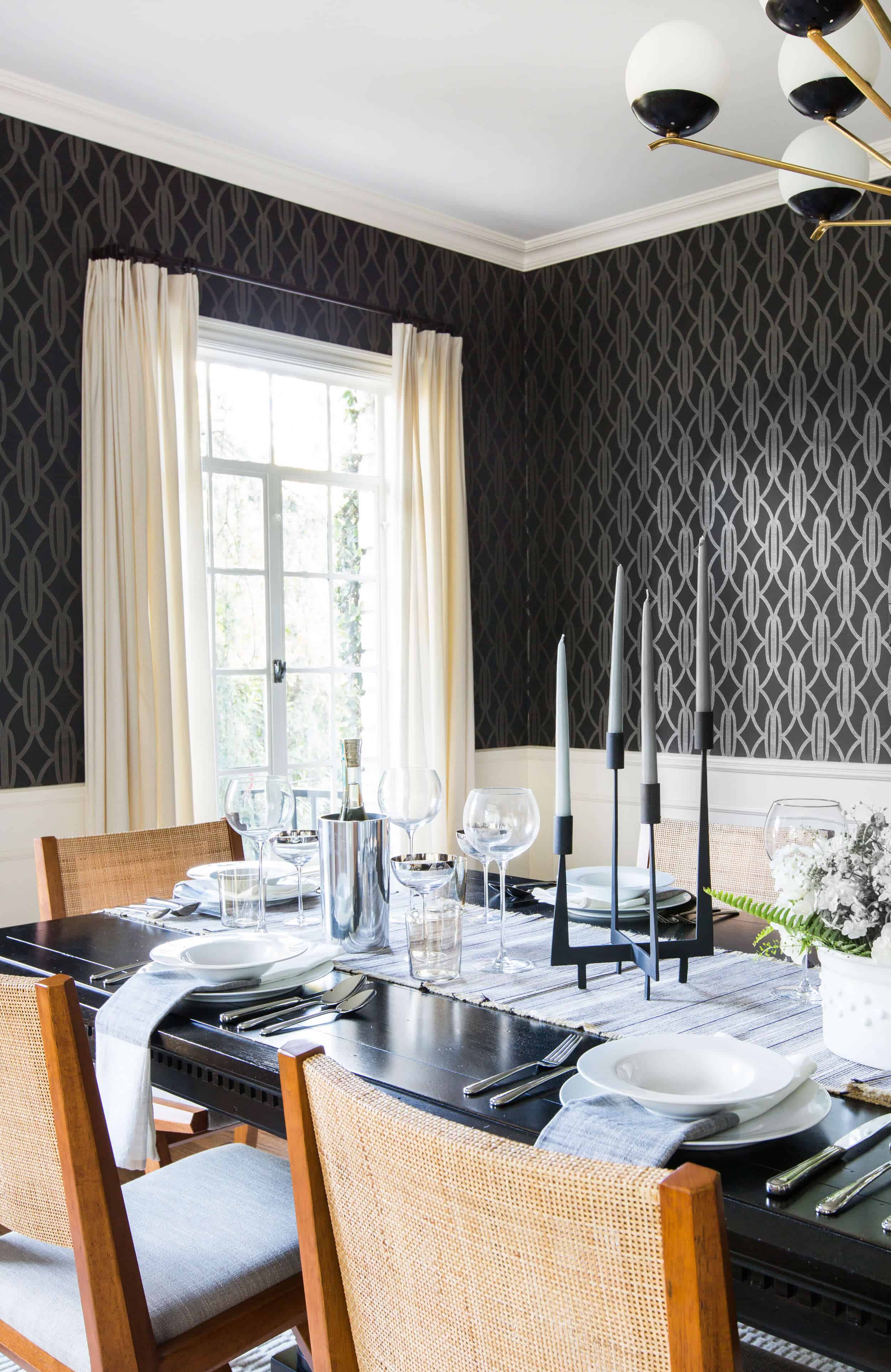 Emily Henderson Griffith Park House Traditional Italian Modern Dining Room Reveal 13