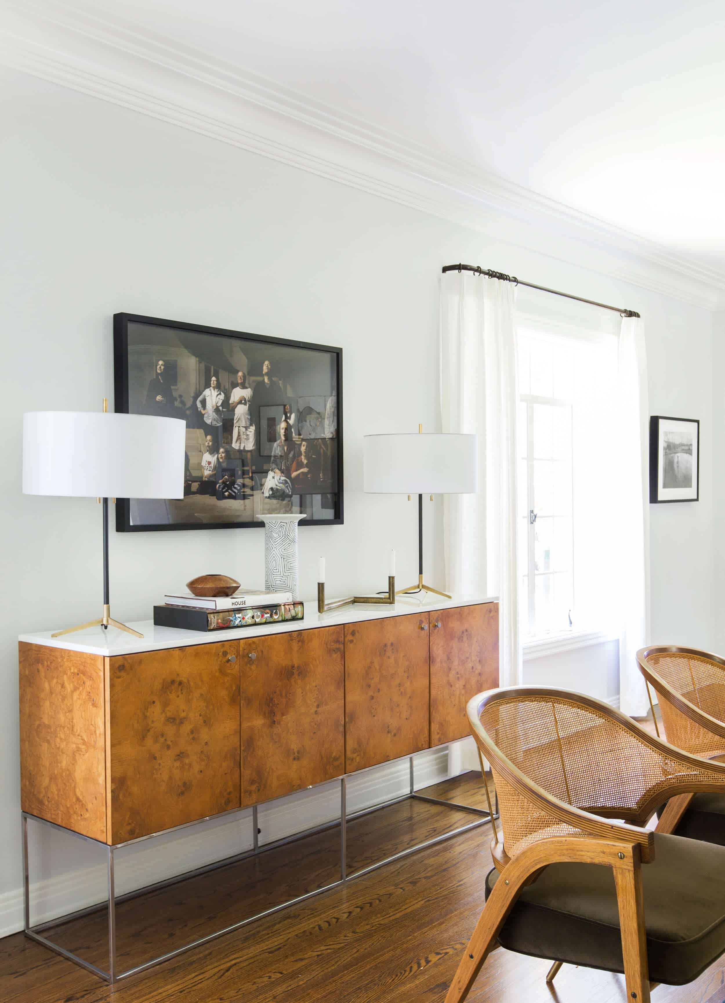 Emily Henderson Griffith Park House Traditional Italian Modern Living Room Reveal 11