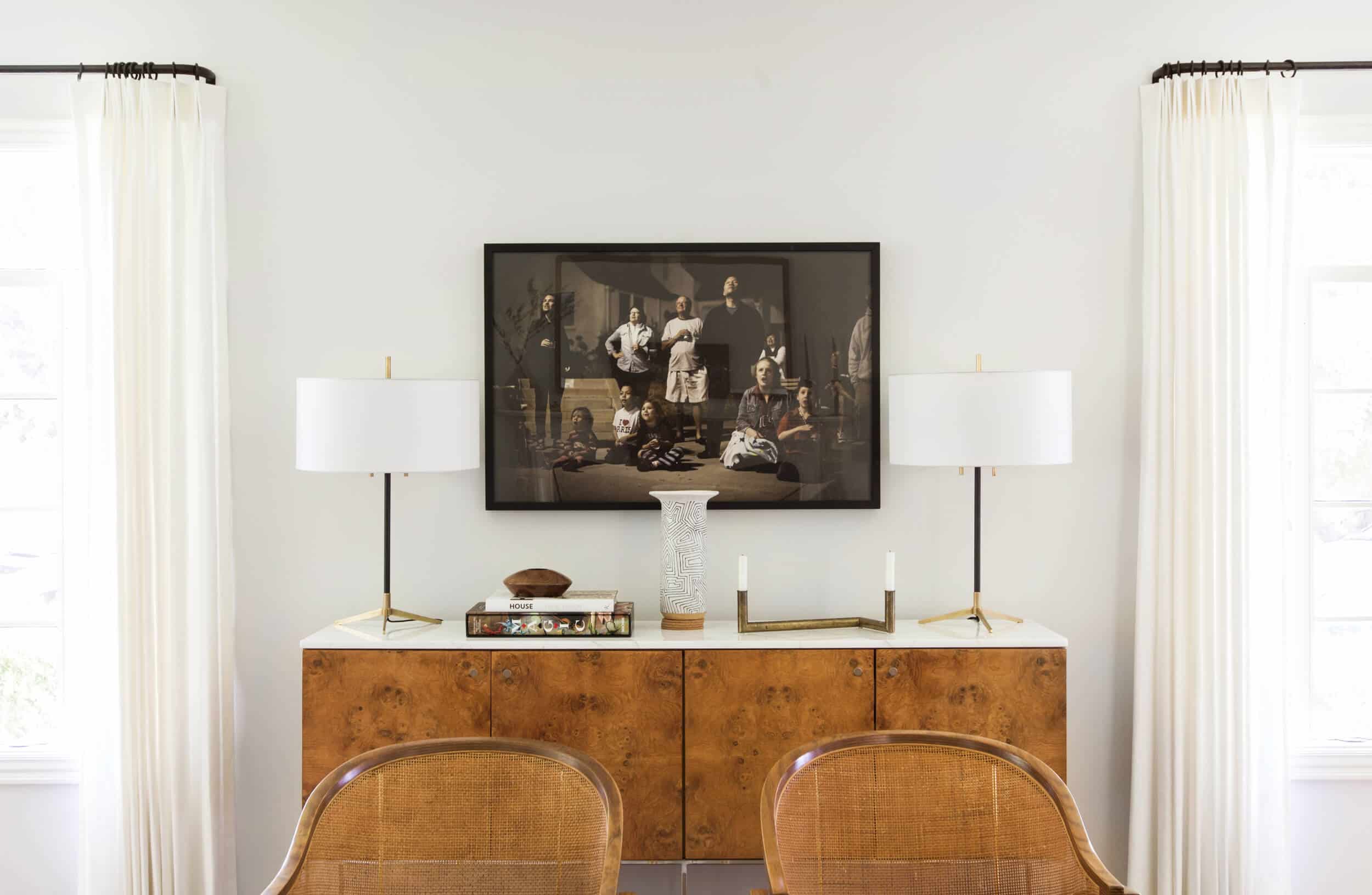 Emily Henderson Griffith Park House Traditional Italian Modern Living Room Reveal 14