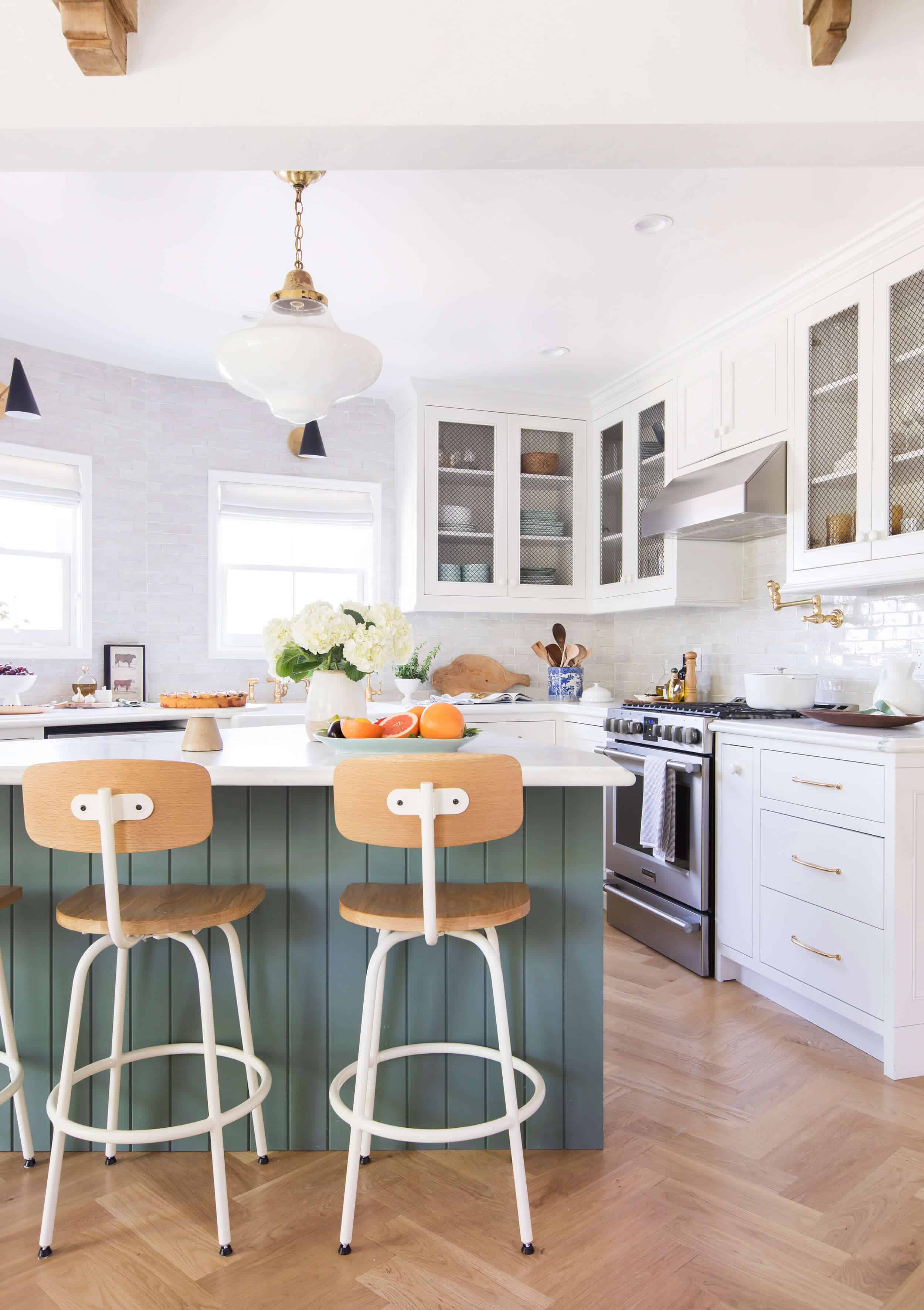 Emily Henderson Modern English Cottage Tudor Kitchen Dining Room Reveal 1edited