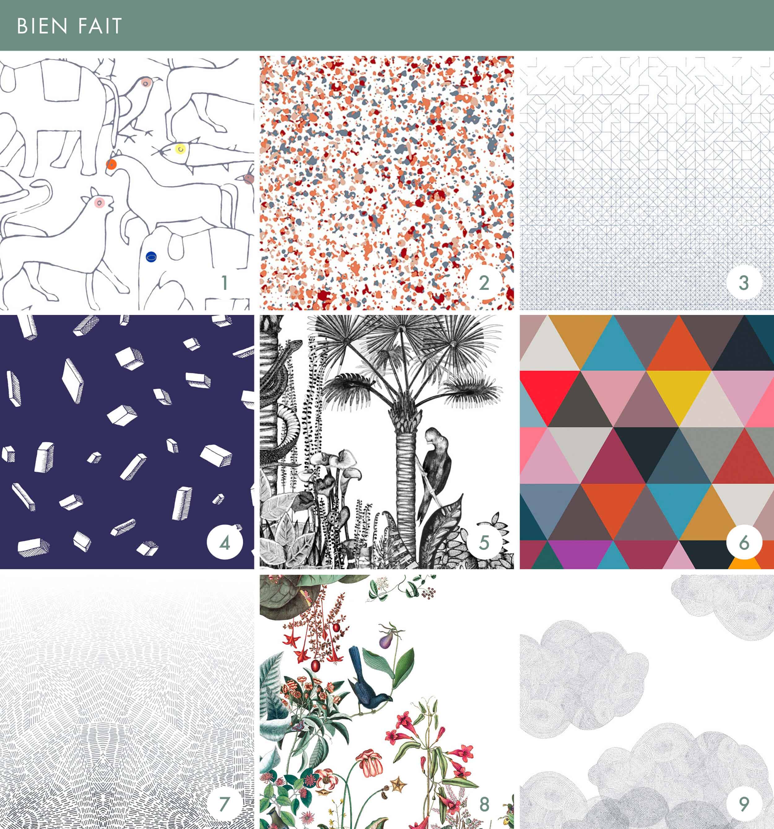 Emily Henderson Online Wallpaper Roundup Bien Fait