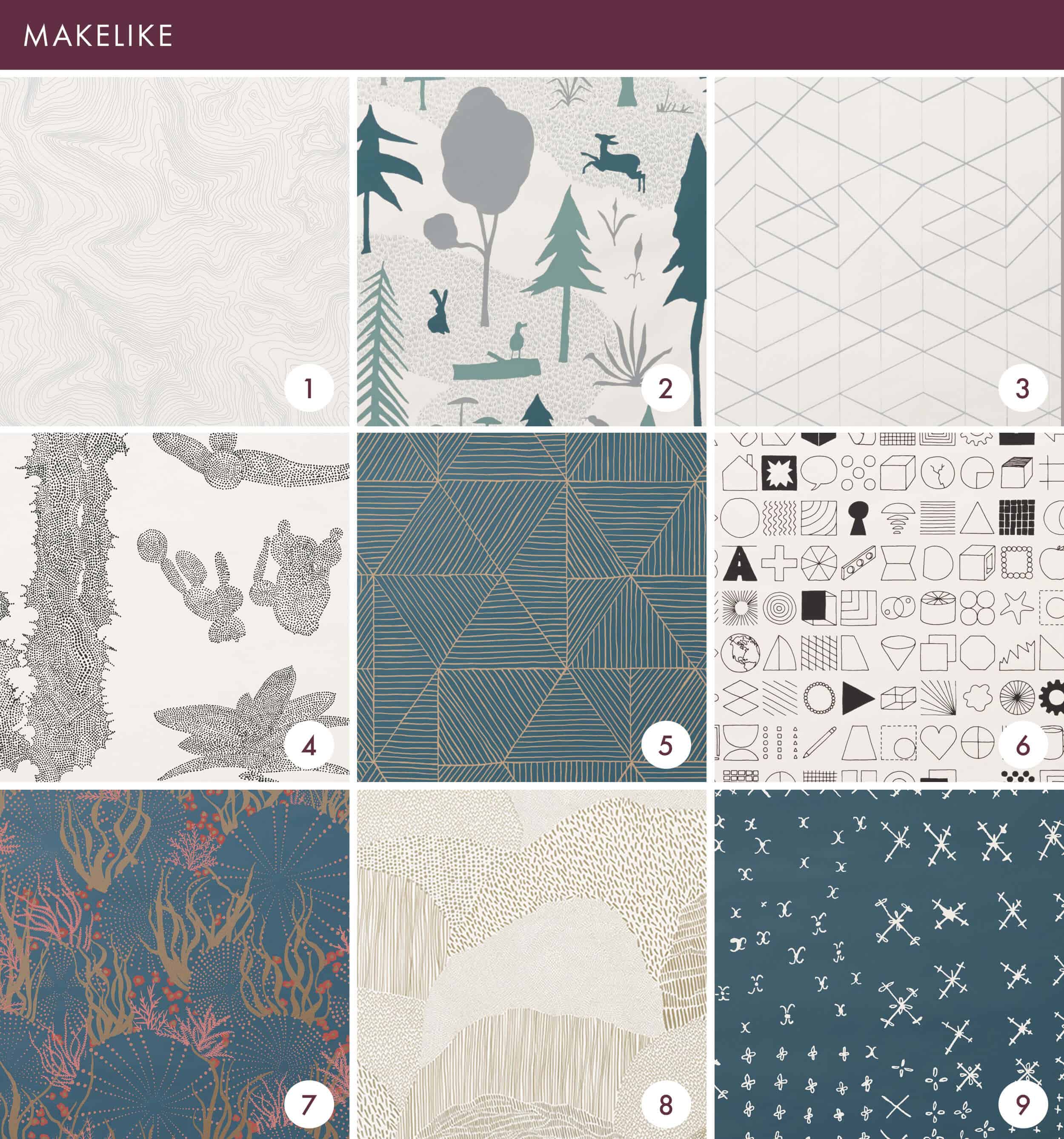 Emily Henderson Online Wallpaper Roundup Makelike