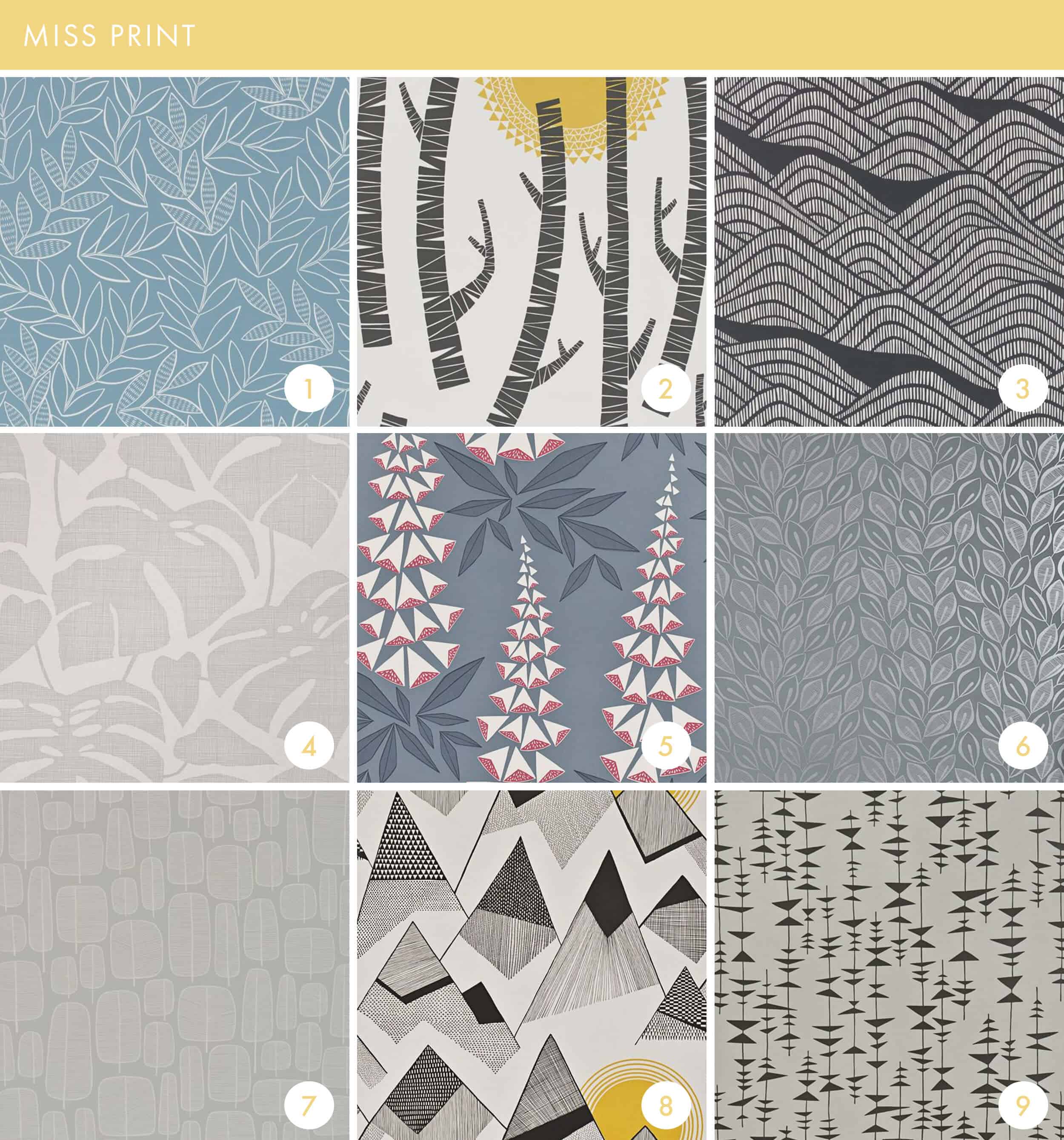 Emily Henderson Online Wallpaper Roundup Miss Print
