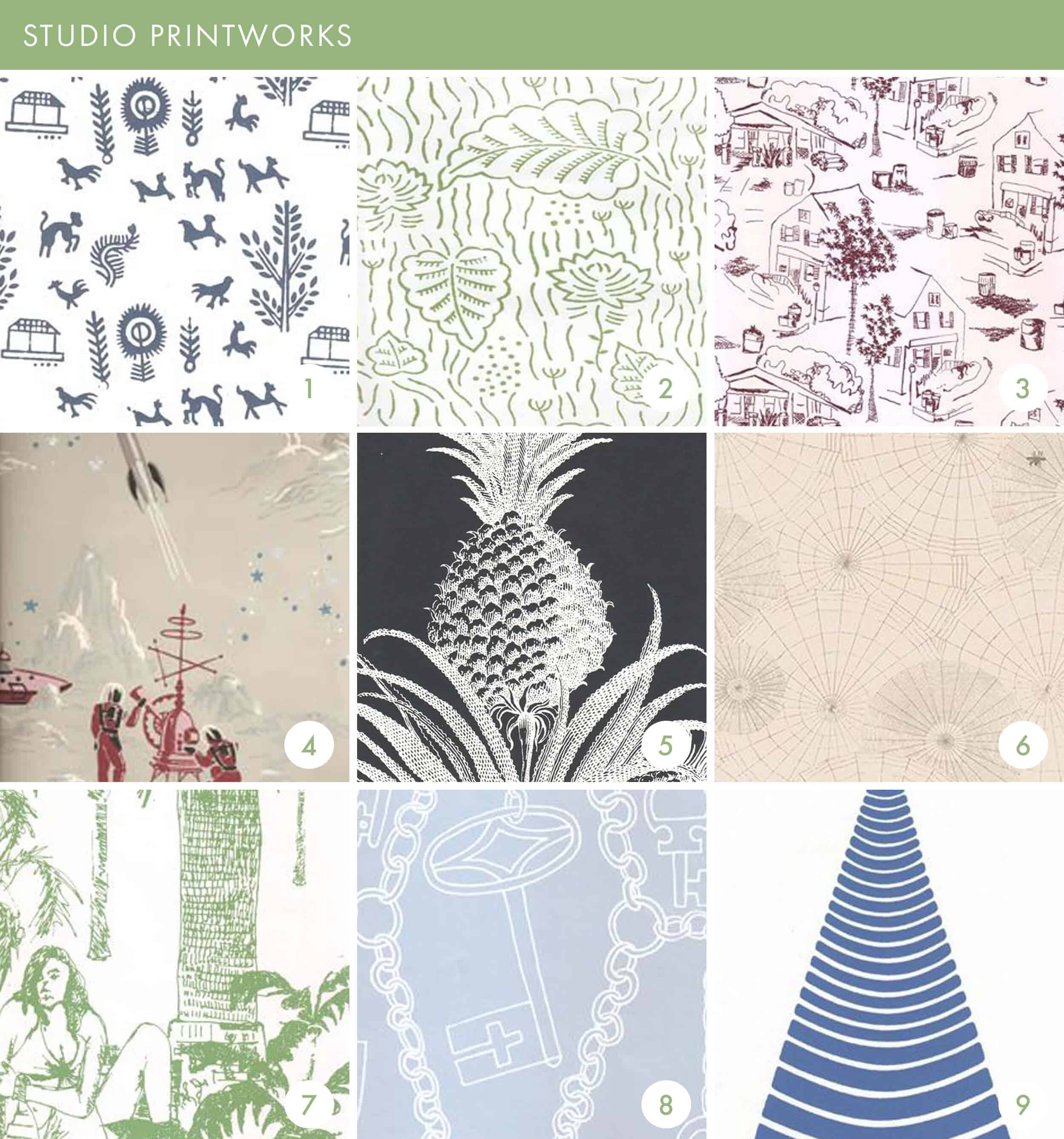 Emily Henderson Online Wallpaper Roundup Studio Print Works