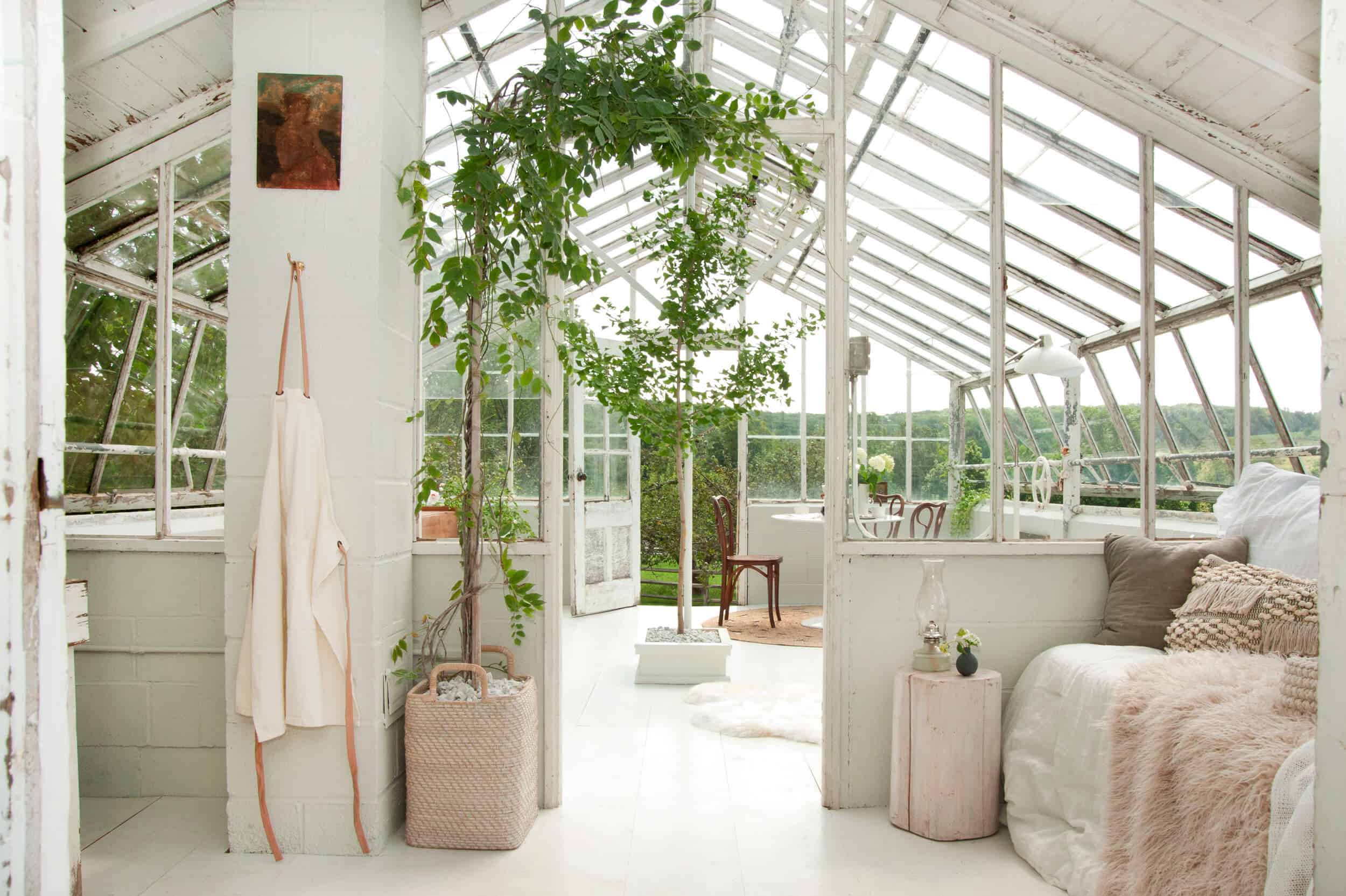 Emily Henderson Samsung The Frame My Scandinavian Home Greenhouse 31