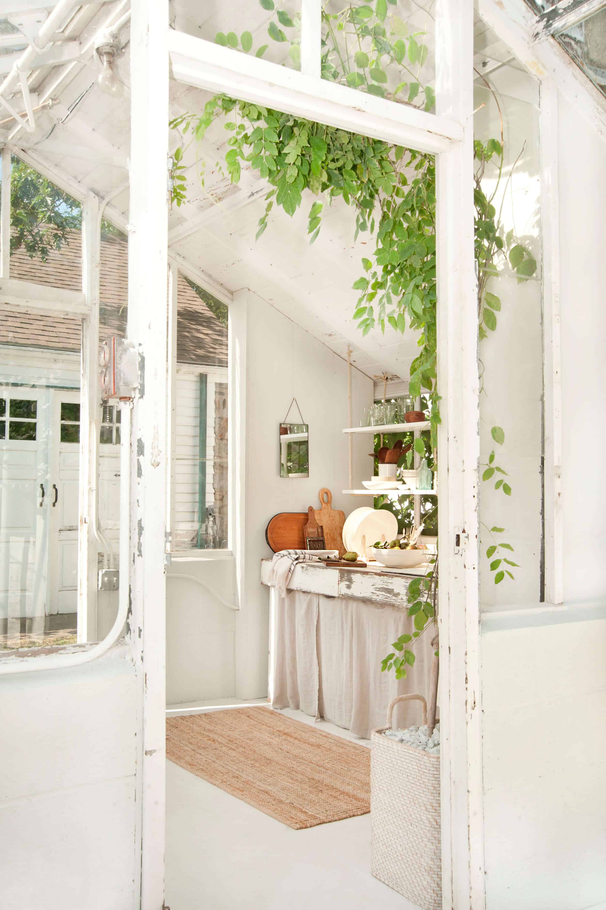 Emily Henderson Samsung The Frame My Scandinavian Home Greenhouse 54