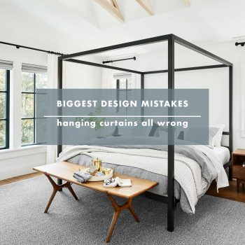 Emily Henderson Hanging Curtains Wrong Pinterest