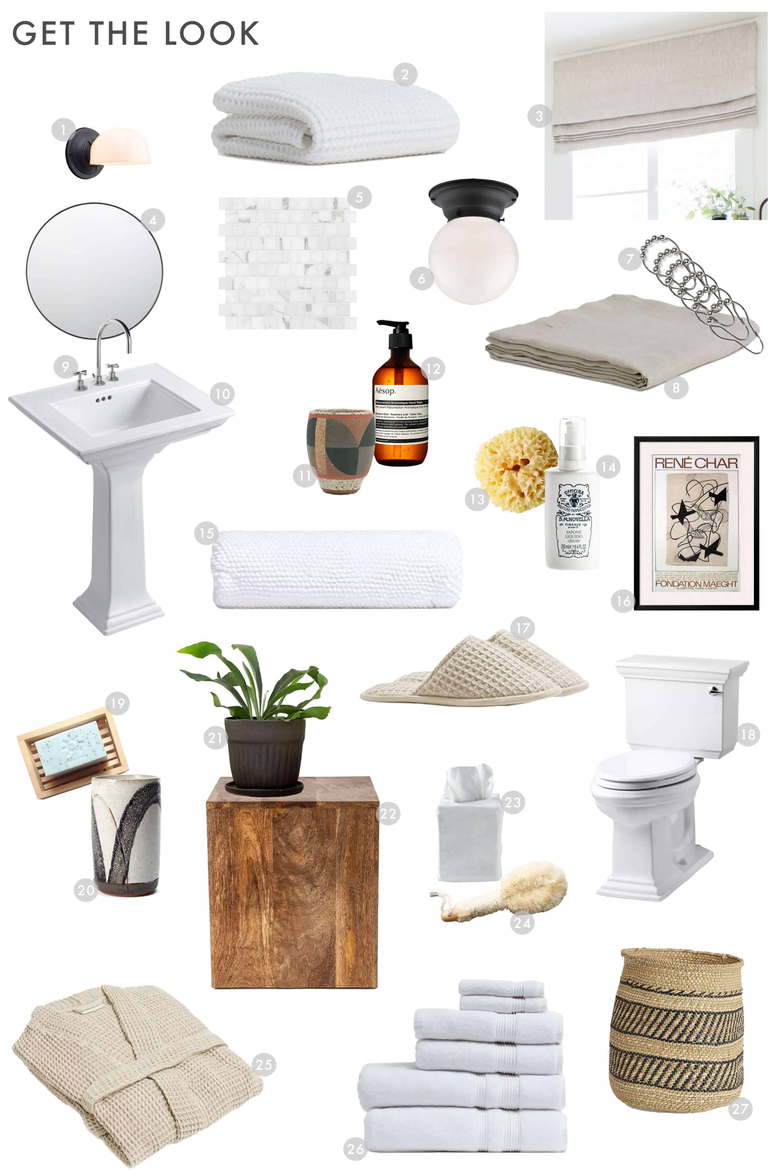 Emily Henderson Parachute Bathroomrefresh Scott Horne Makeover Get The Look Final