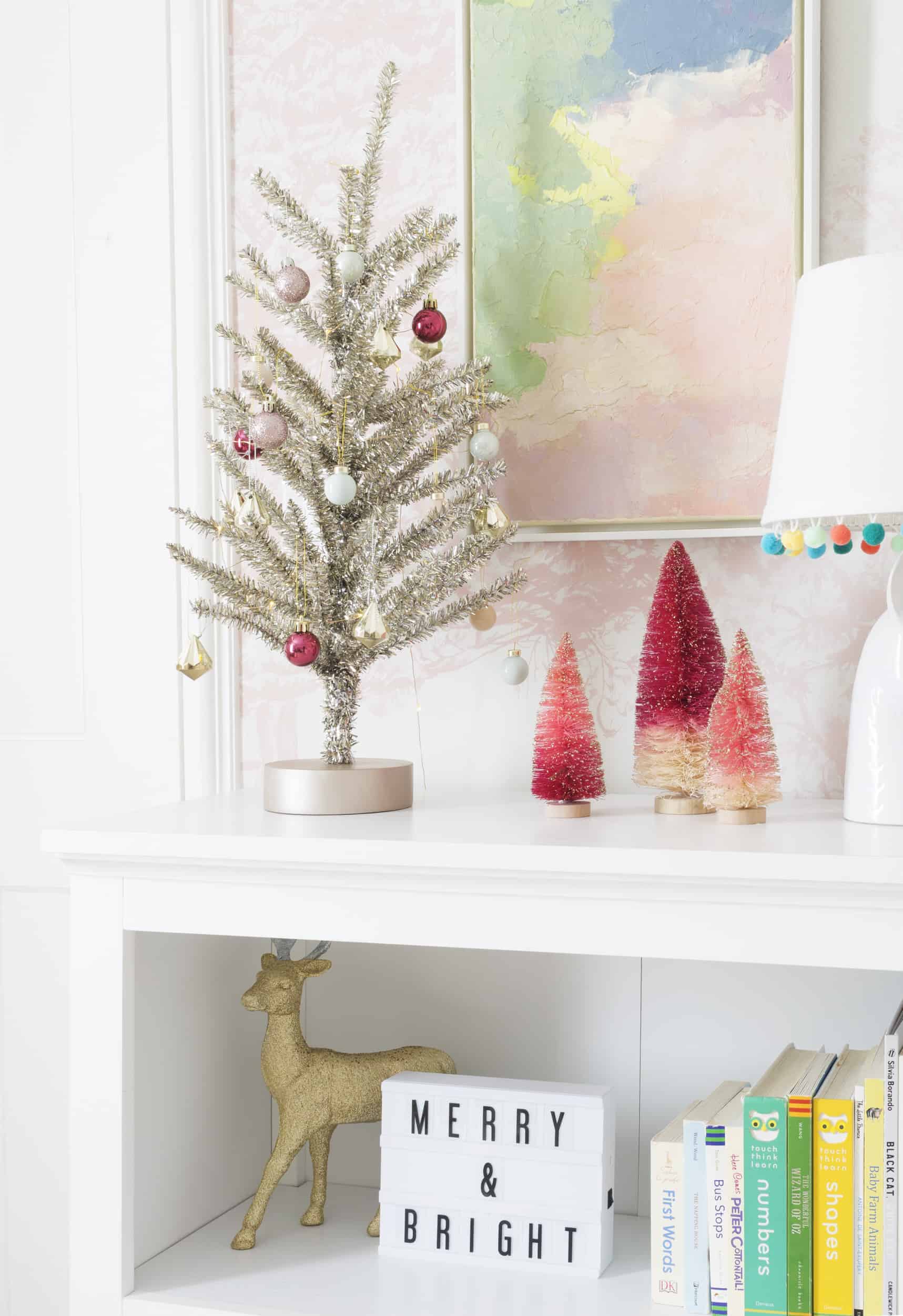 Emily Henderson Blush Rose Gold Christmas 9