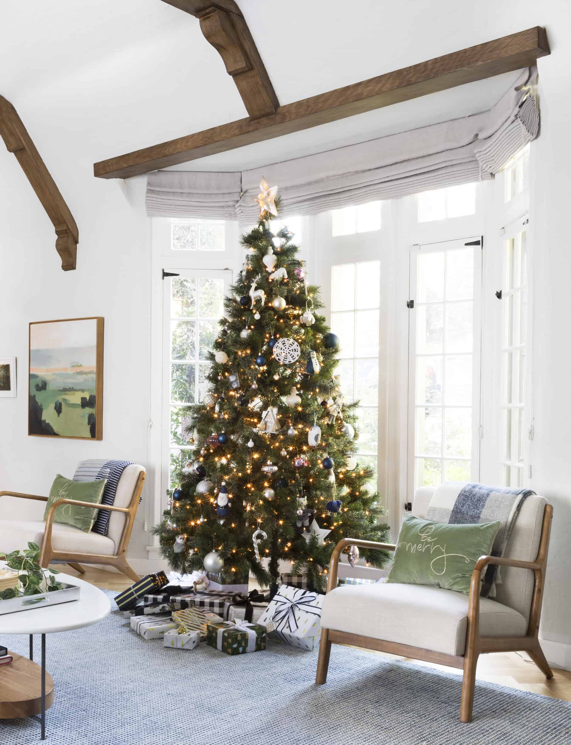 Emily Henderson Christmas 2017 Neutral Winter Wonderland 15
