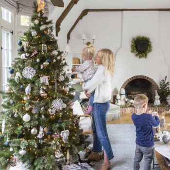 Emily Henderson Christmas 2017 Neutral Winter Wonderland 7