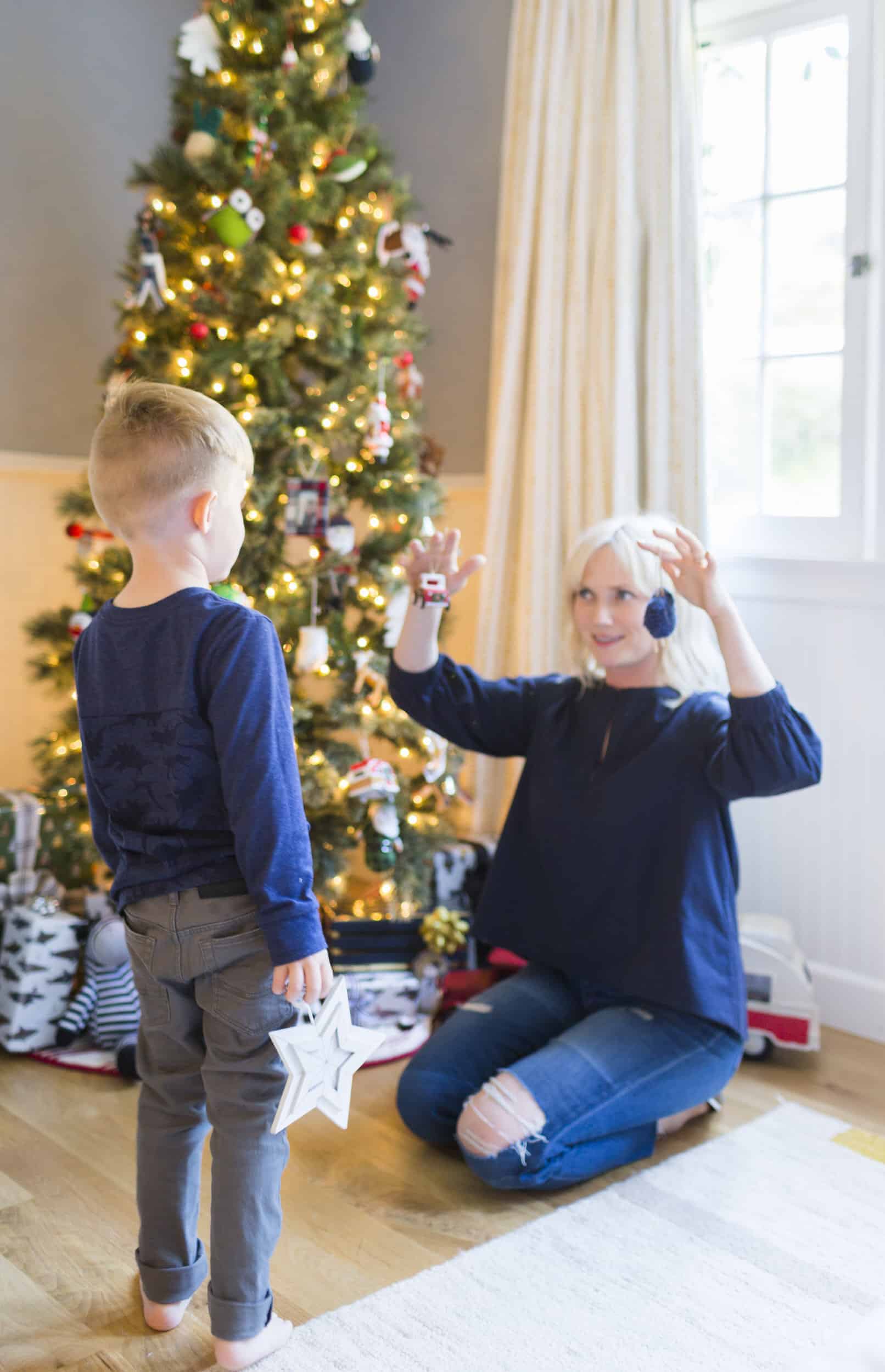 Emily Henderson Christmas Decorating Little Boys Room 121