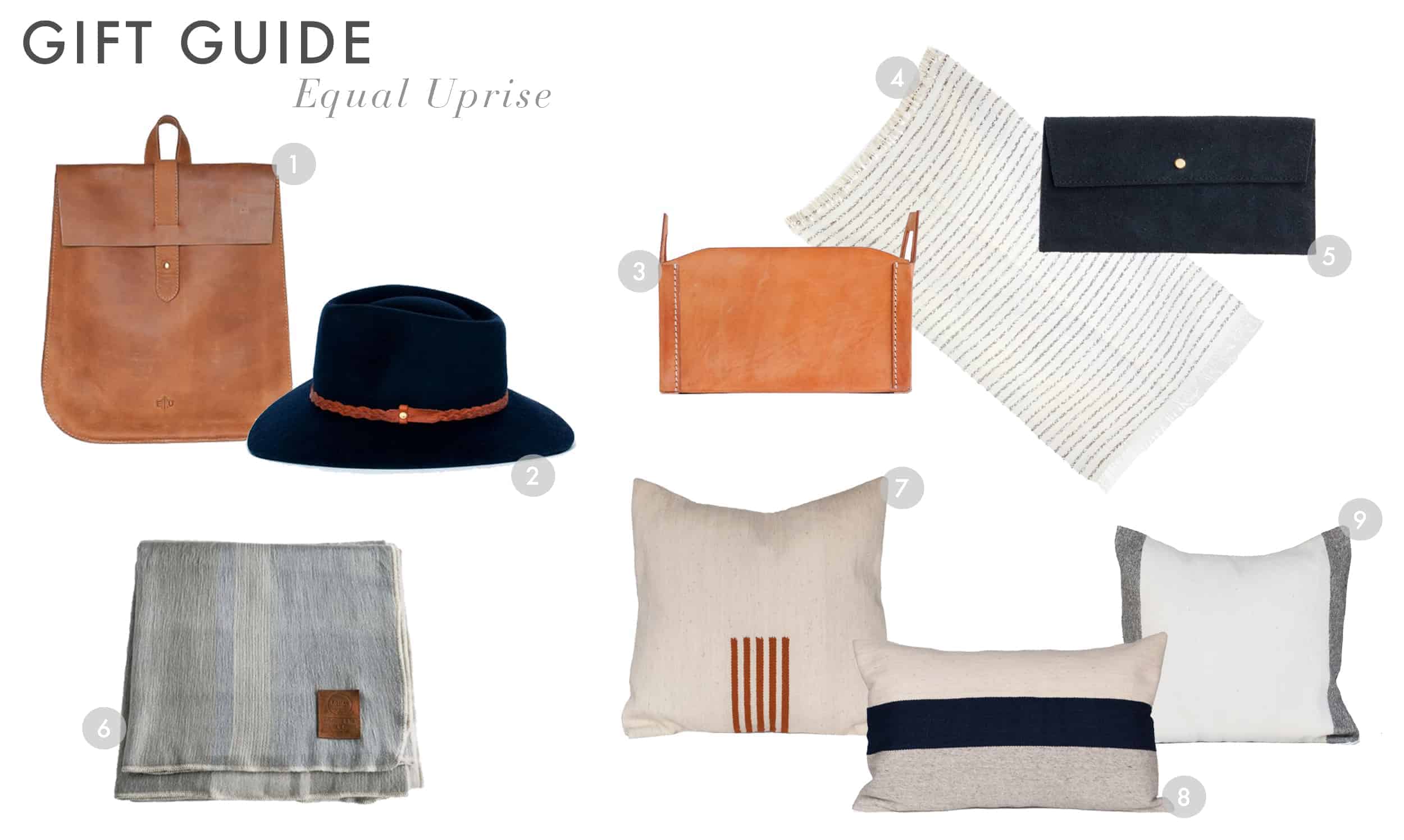 Emily Henderson Gift Guide 2017 Holiday Christmas B Corp Socially Concious Equal Uprise