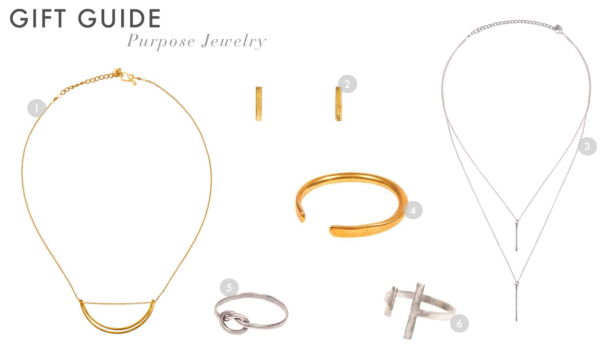 Emily Henderson Gift Guide 2017 Holiday Christmas B Corp Socially Concious Purpose Jewelry
