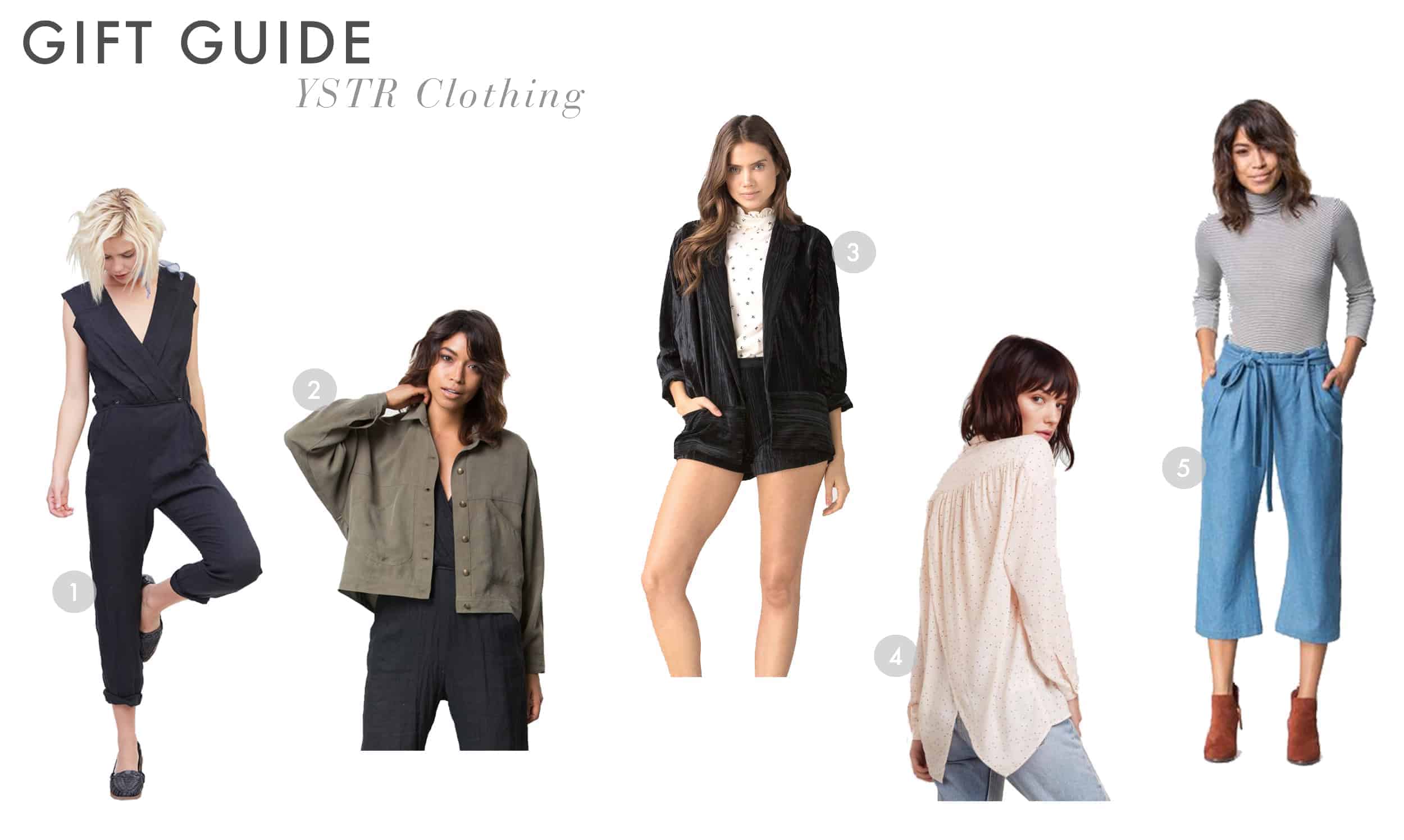 Emily Henderson Gift Guide 2017 Holiday Christmas B Corp Socially Concious Ystr Clothing