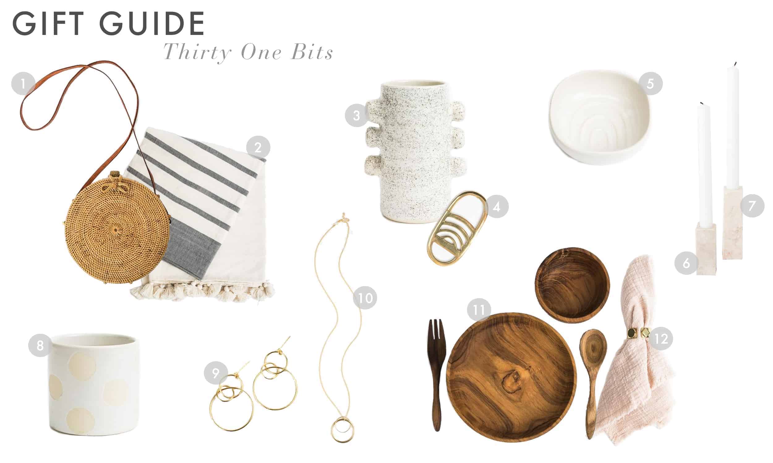Emily Henderson Gift Guide 2017 Holiday Christmas B Corp Socially Concious Thirty One Bits
