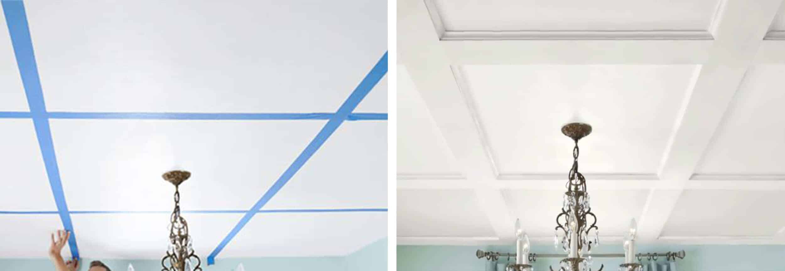 Emily Henderson How To Add Character To Ceilings Diy How To Strip Moulding