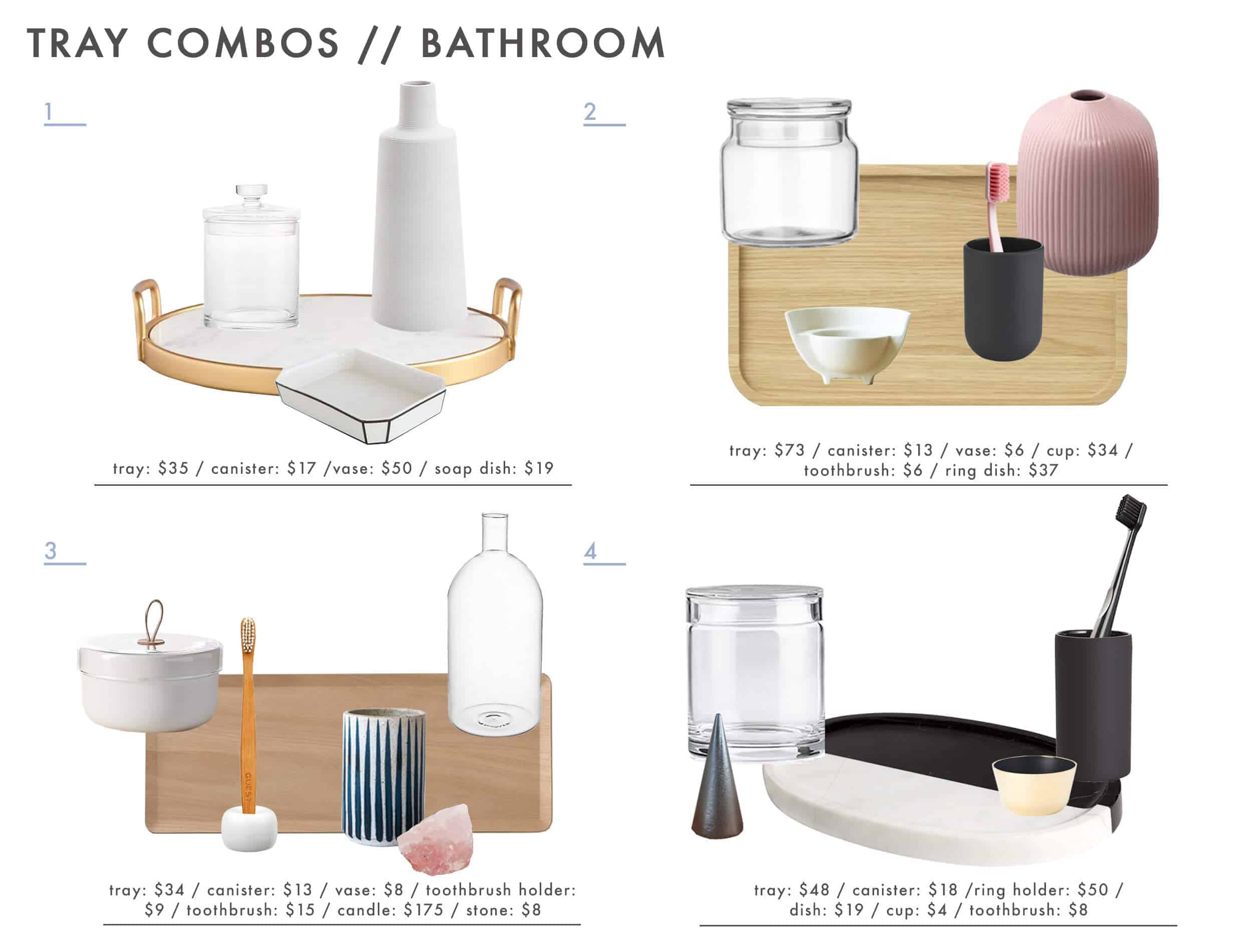 Emily Henderson Tray Combos Roundup Bathroom 1