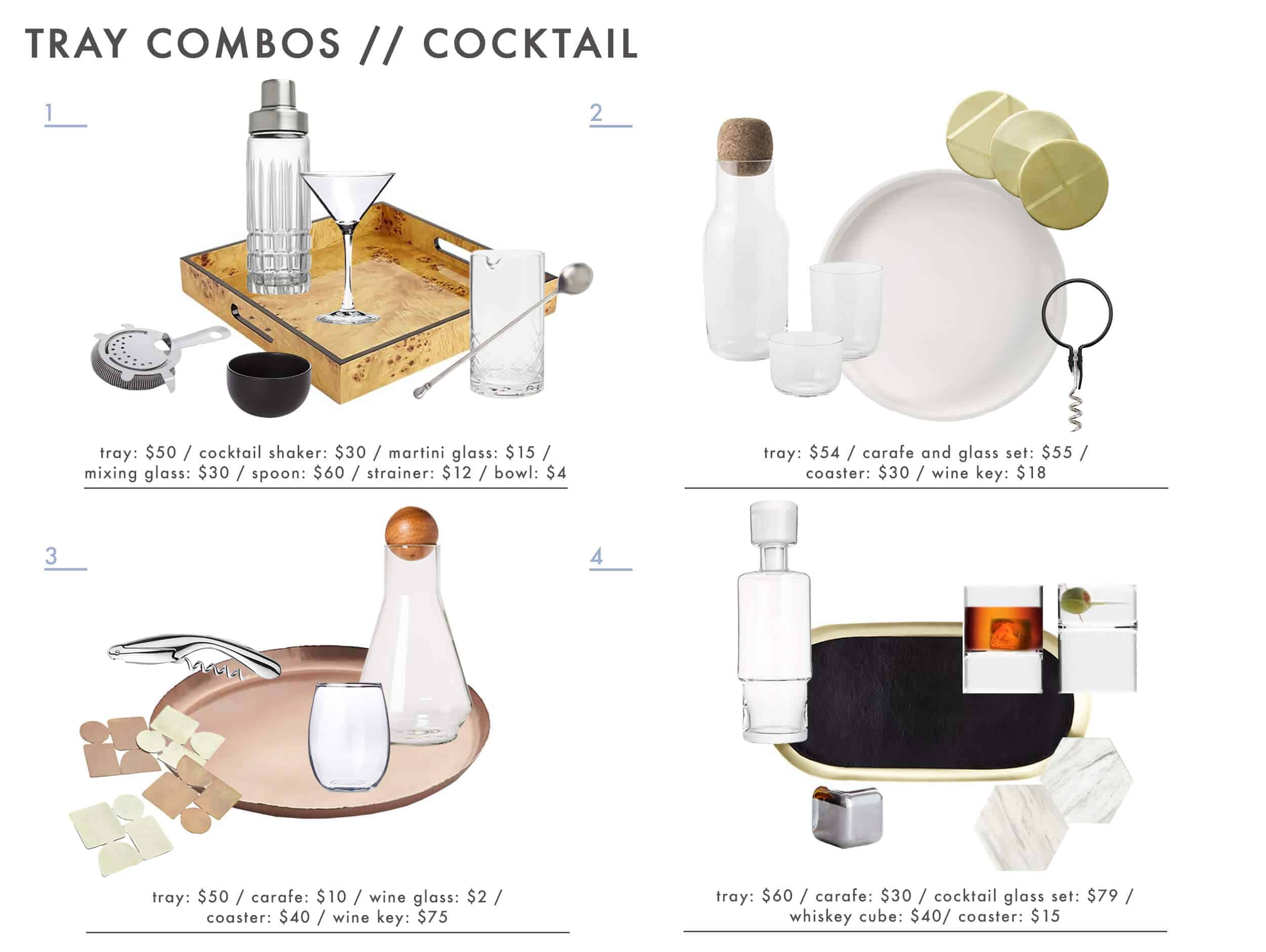 Emily Henderson Tray Combos Roundup Cocktail 1