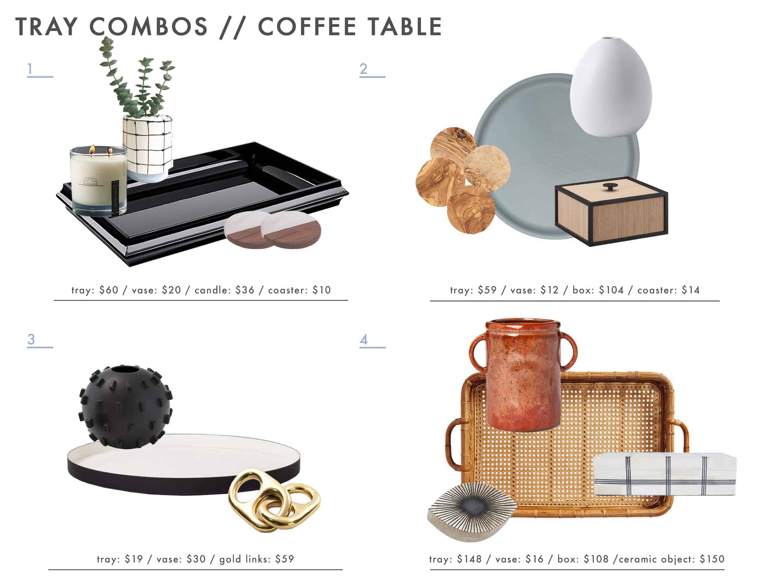 Emily Henderson Tray Combos Roundup Coffee Table 01