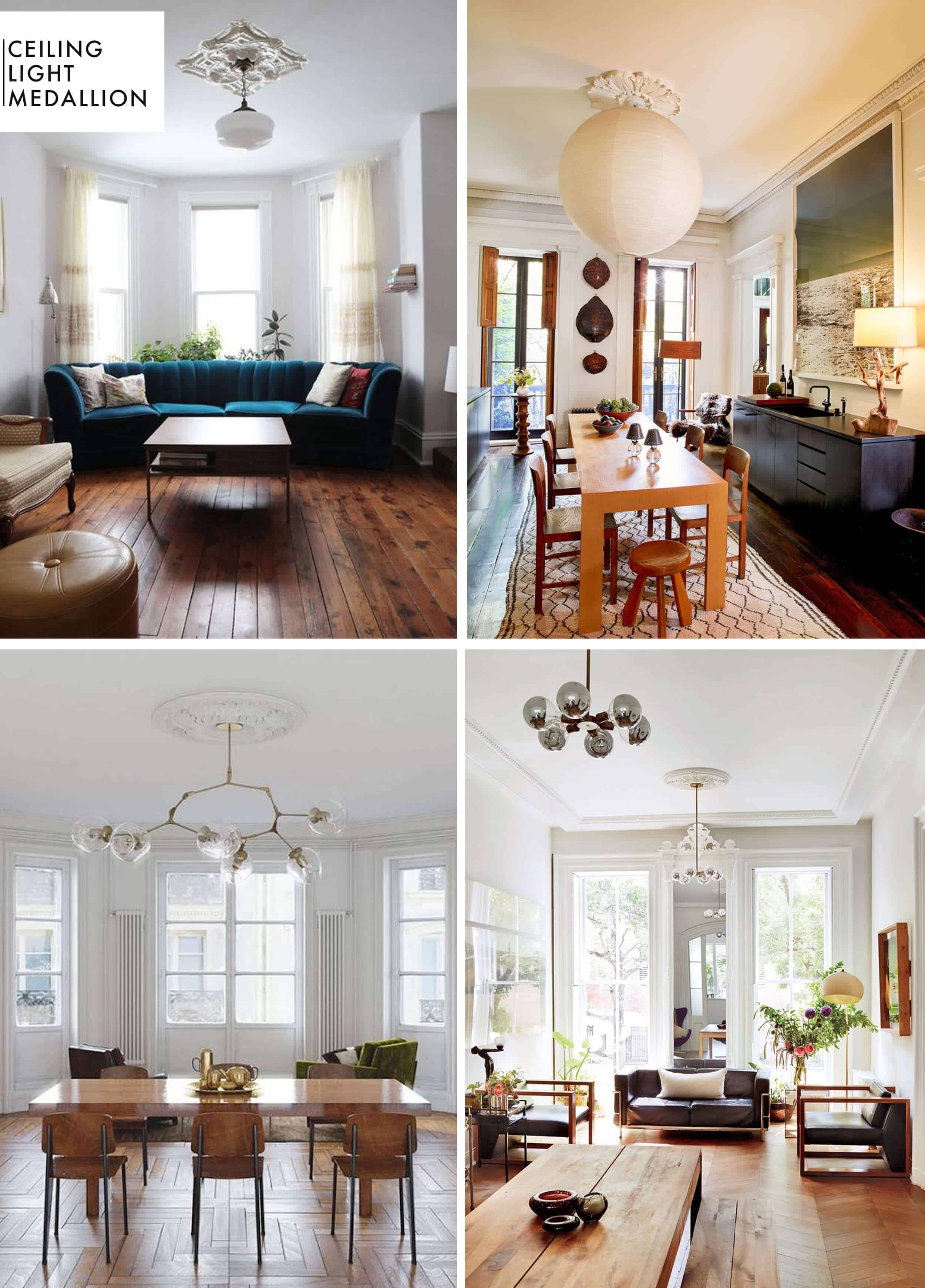 How To Add Character And Charm To Boring Architecture And Houses Ceiling Medallions 2x2 Inspiration 01