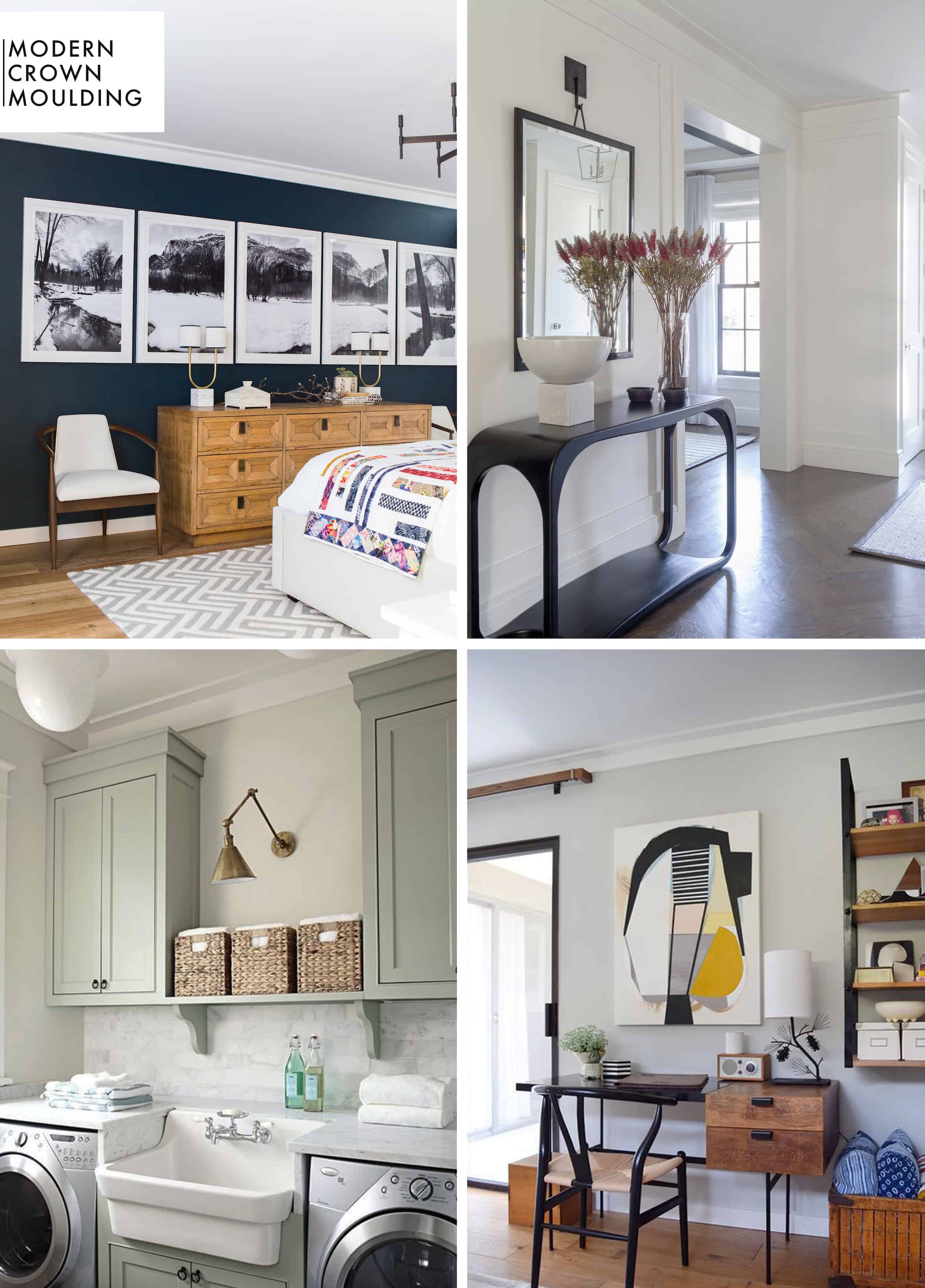 How To Add Character And Charm To Boring Architecture And Houses Ceiling Modern Crown Moulding 2x2 Inspiration 011