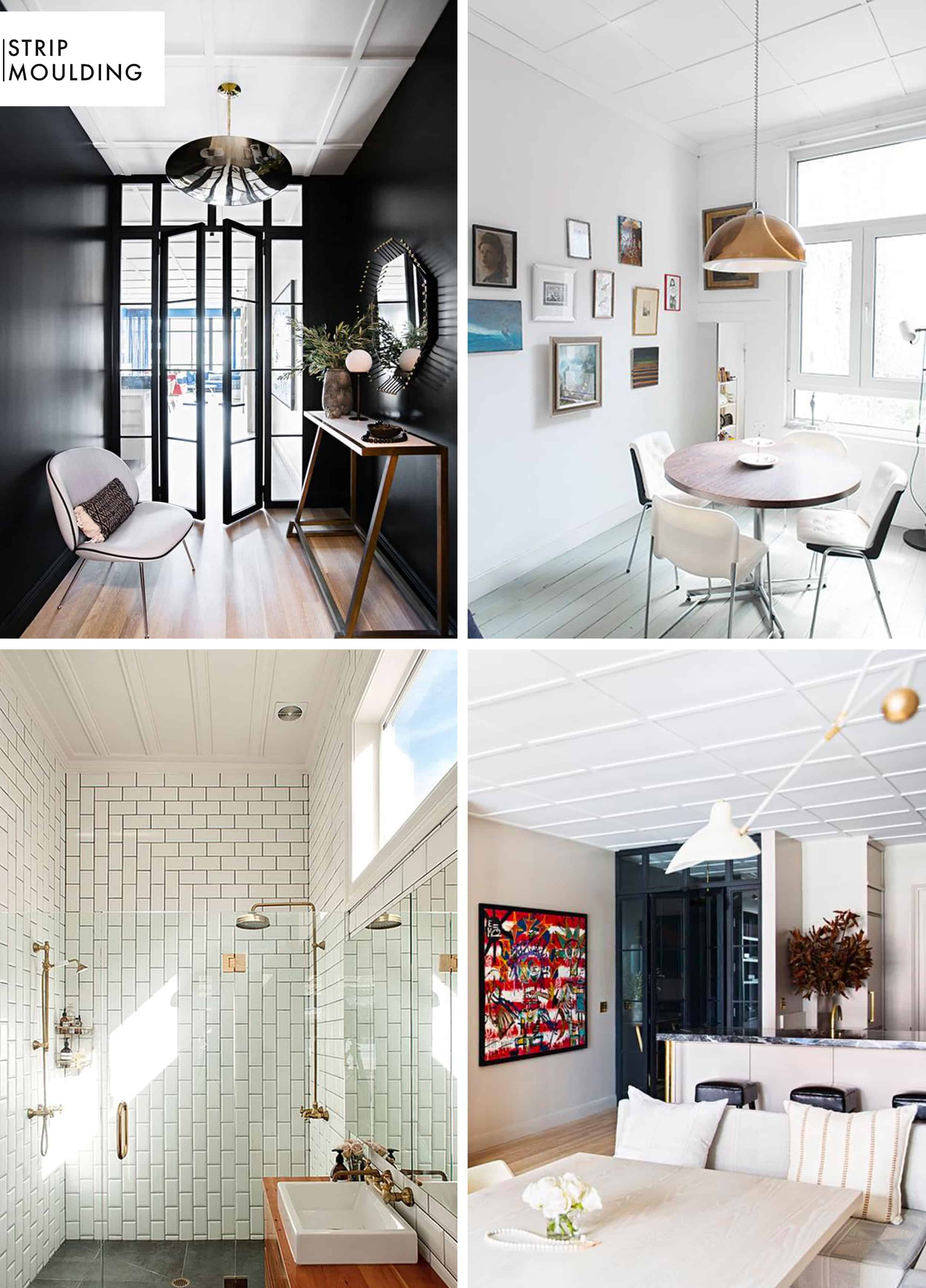 How To Add Character And Charm To Boring Architecture And Houses Ceiling Strip Moulding 2x2 Inspiration 011
