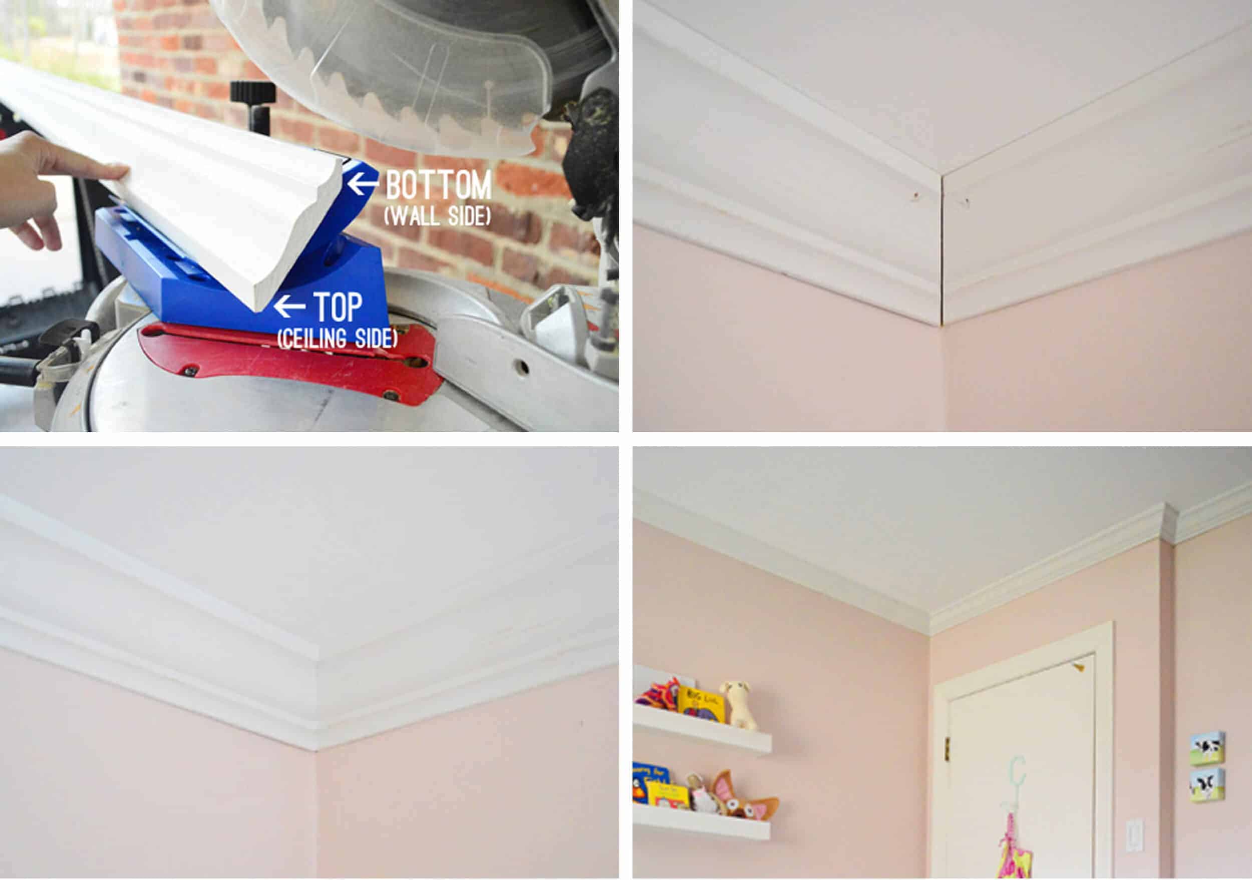 How To Add Character And Charm To Boring Architecture And Houses Ceiling Traditional Crown Moulding Diy