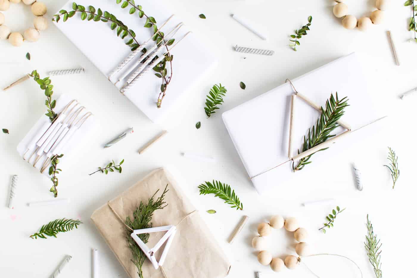 Diy Paper Straw Gift Wrap Toppers @fallfordiy 13
