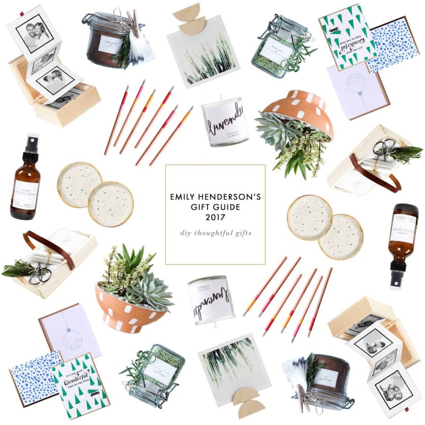 Emily Henderson Gift Guide Holiday Diy Thoughtful Gifts Header