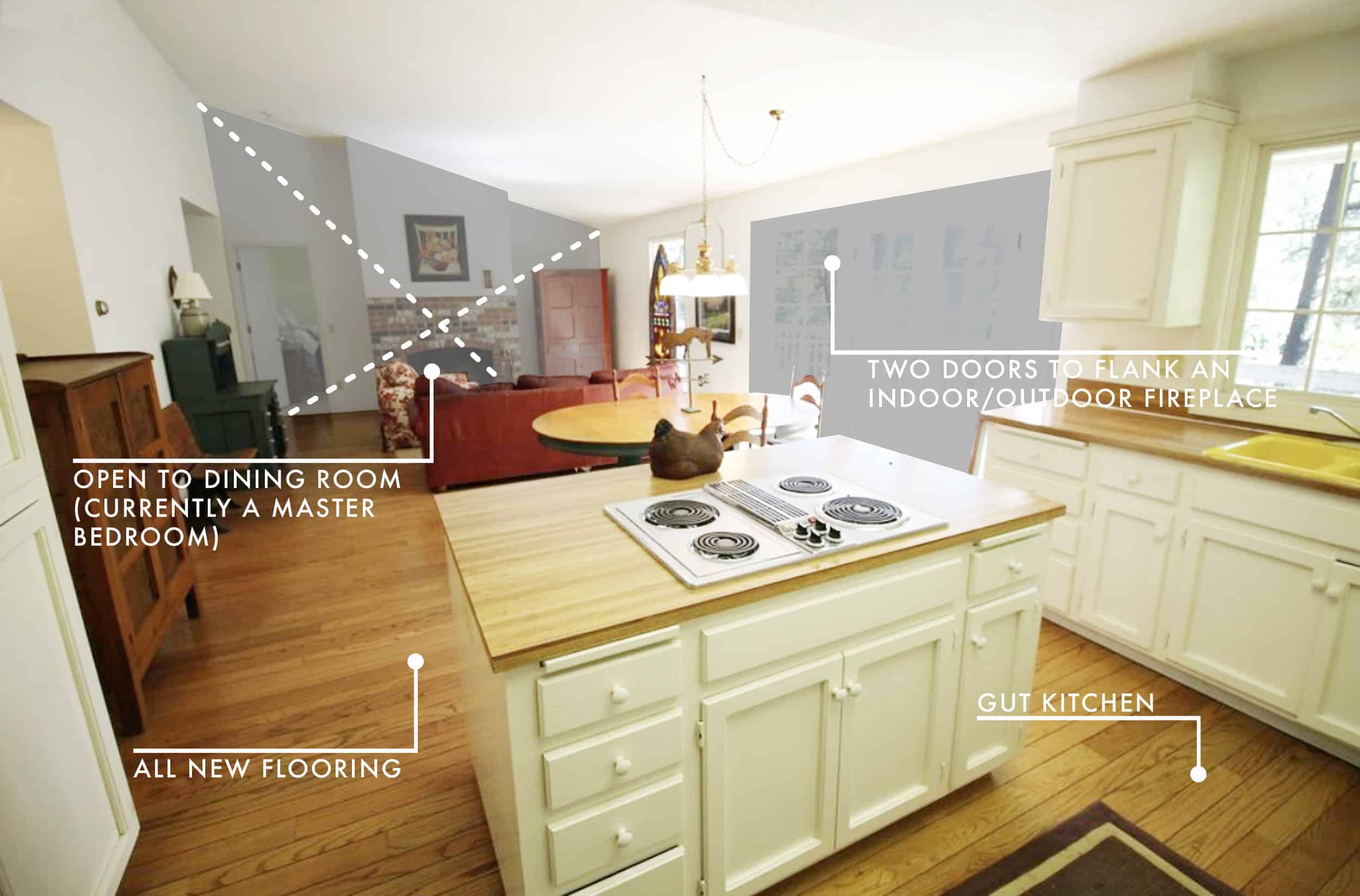 Emily Henderson Portland Fixer Upper Traditional Before Photos First Floor Kitchen 02 Edited With Copy