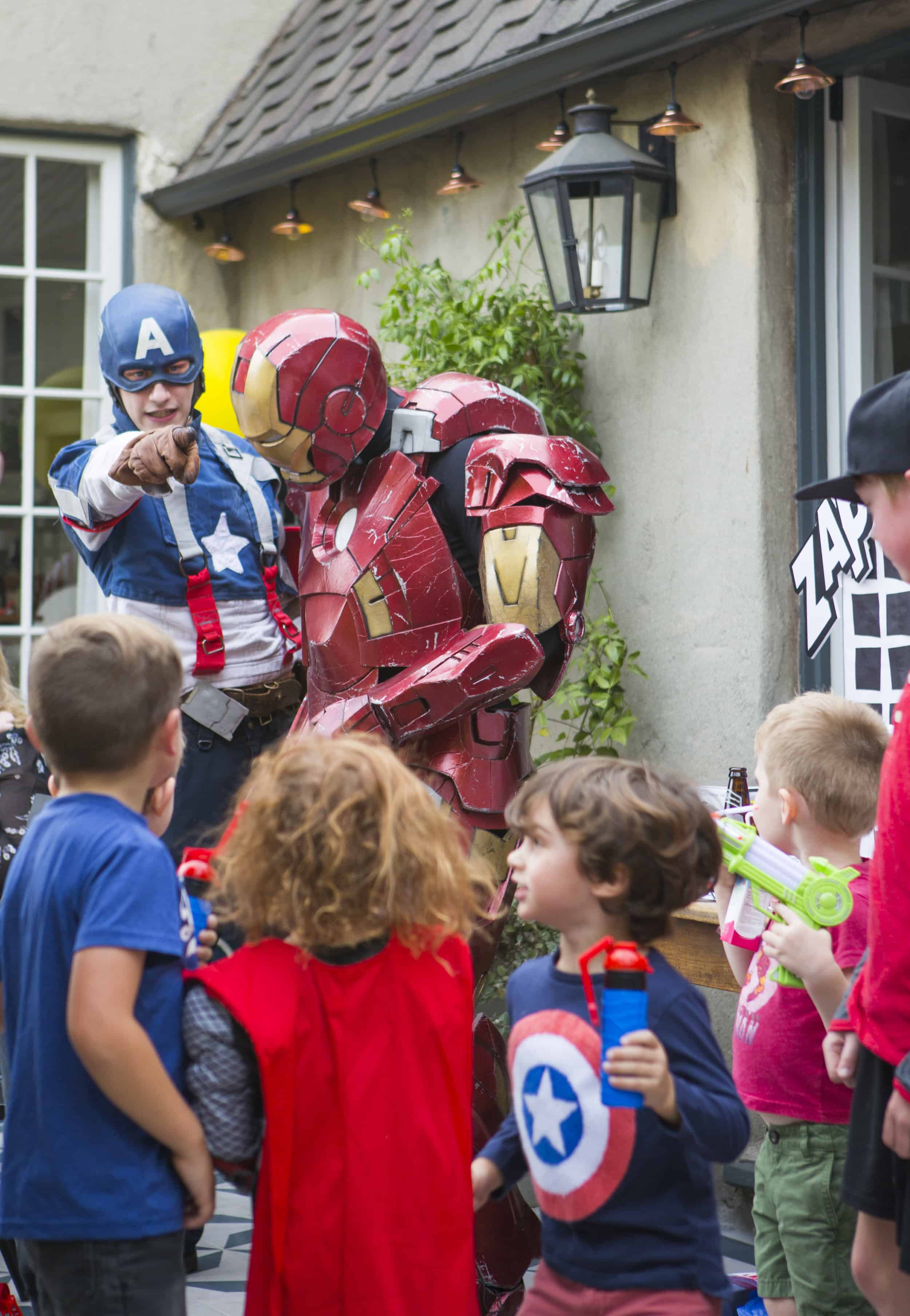 Emily Henderson Charlies Kids Superhero Birthday Party2