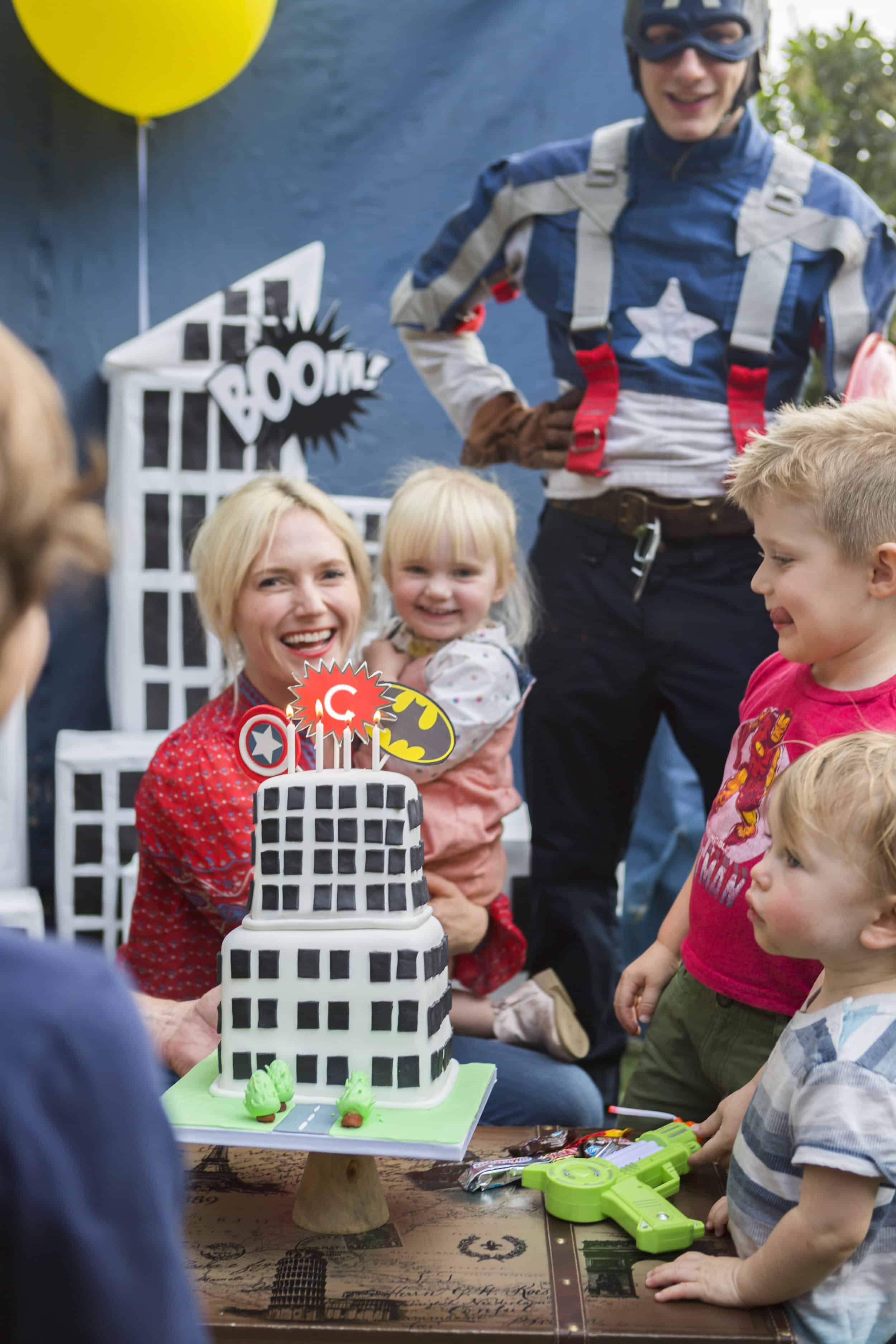 Emily Henderson Charlies Kids Superhero Birthday Party6