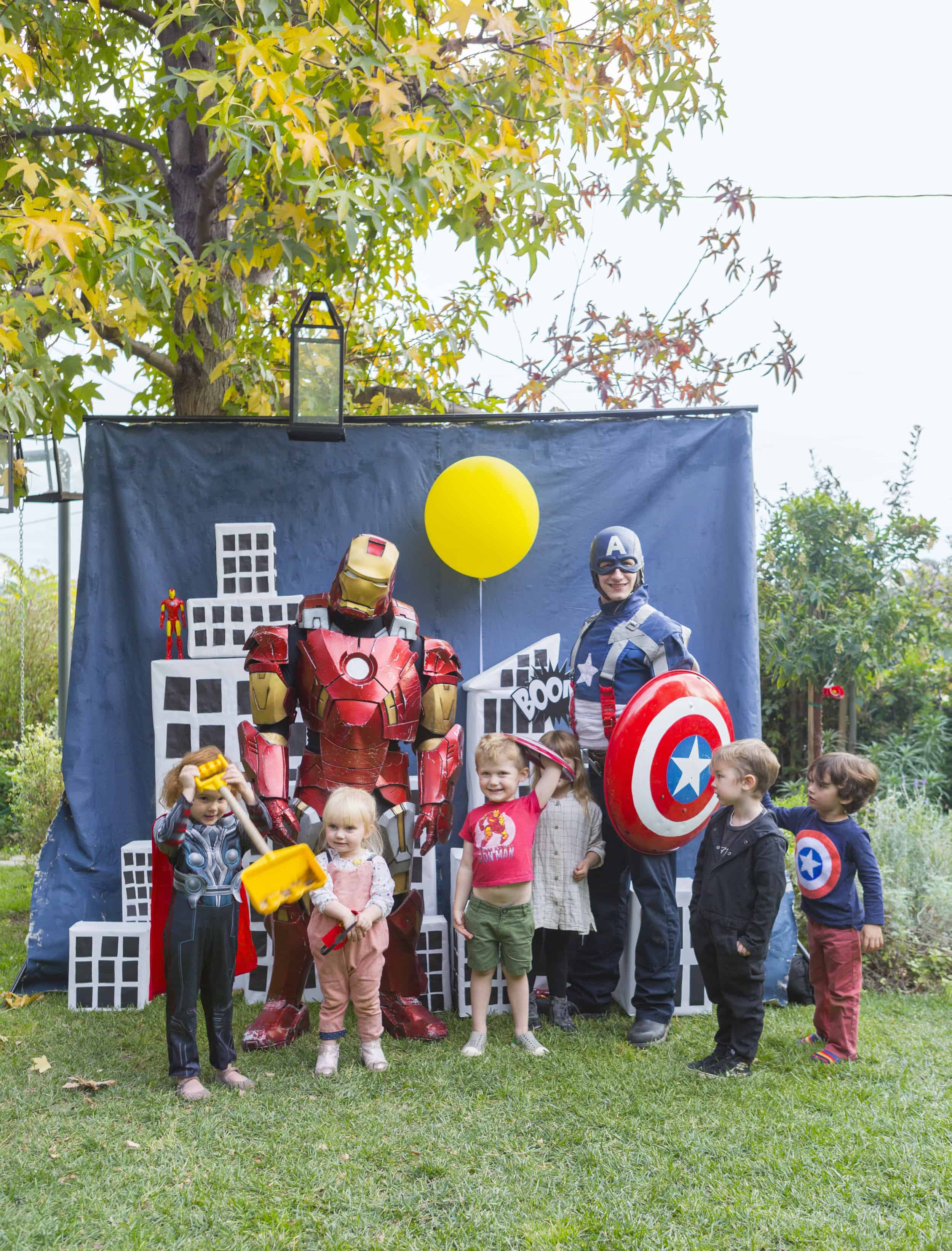 Emily Henderson Charlies Kids Superhero Birthday Party9