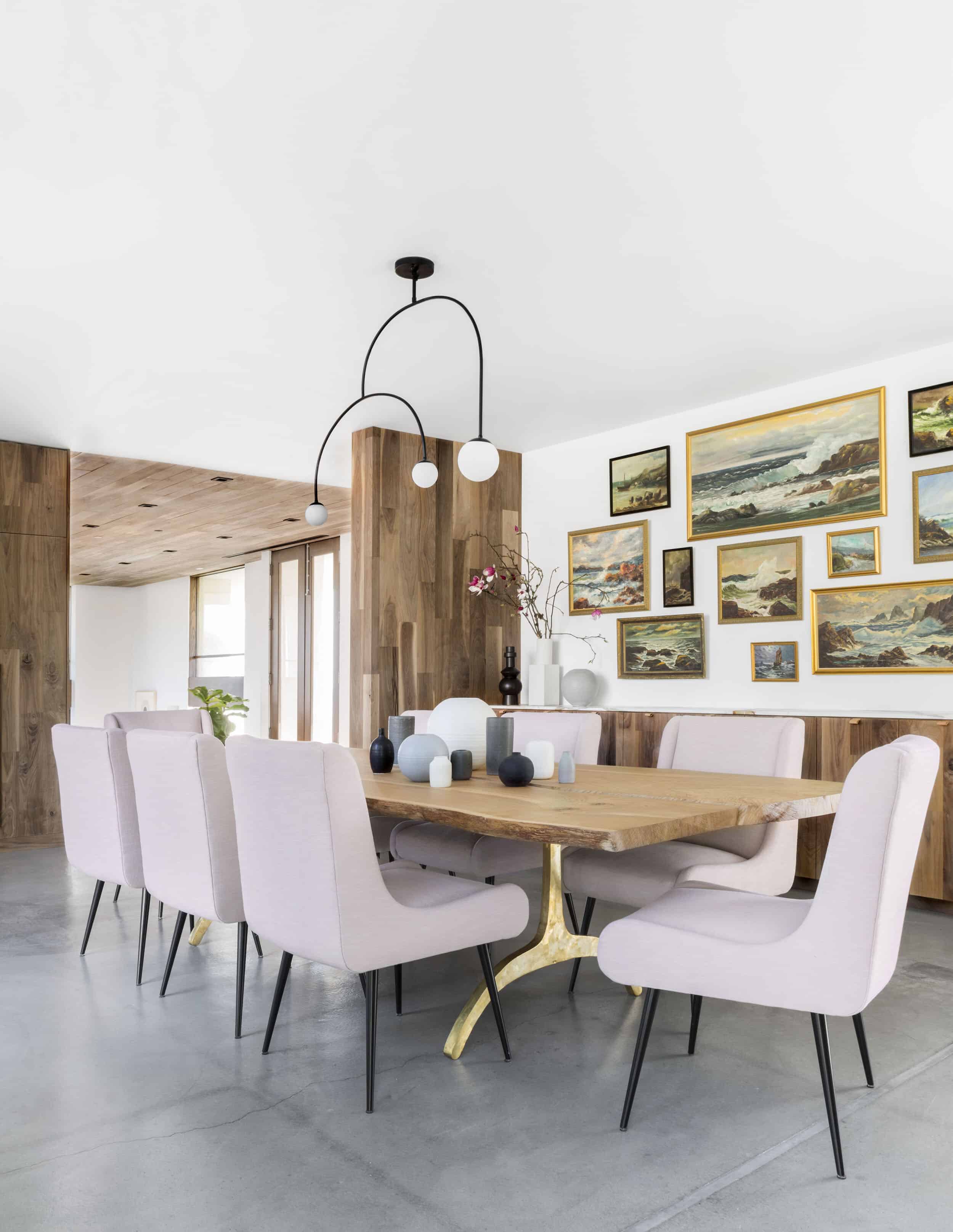 Emily Henderson Corbette Crypton 70s Modern Makeover Dining Room 2