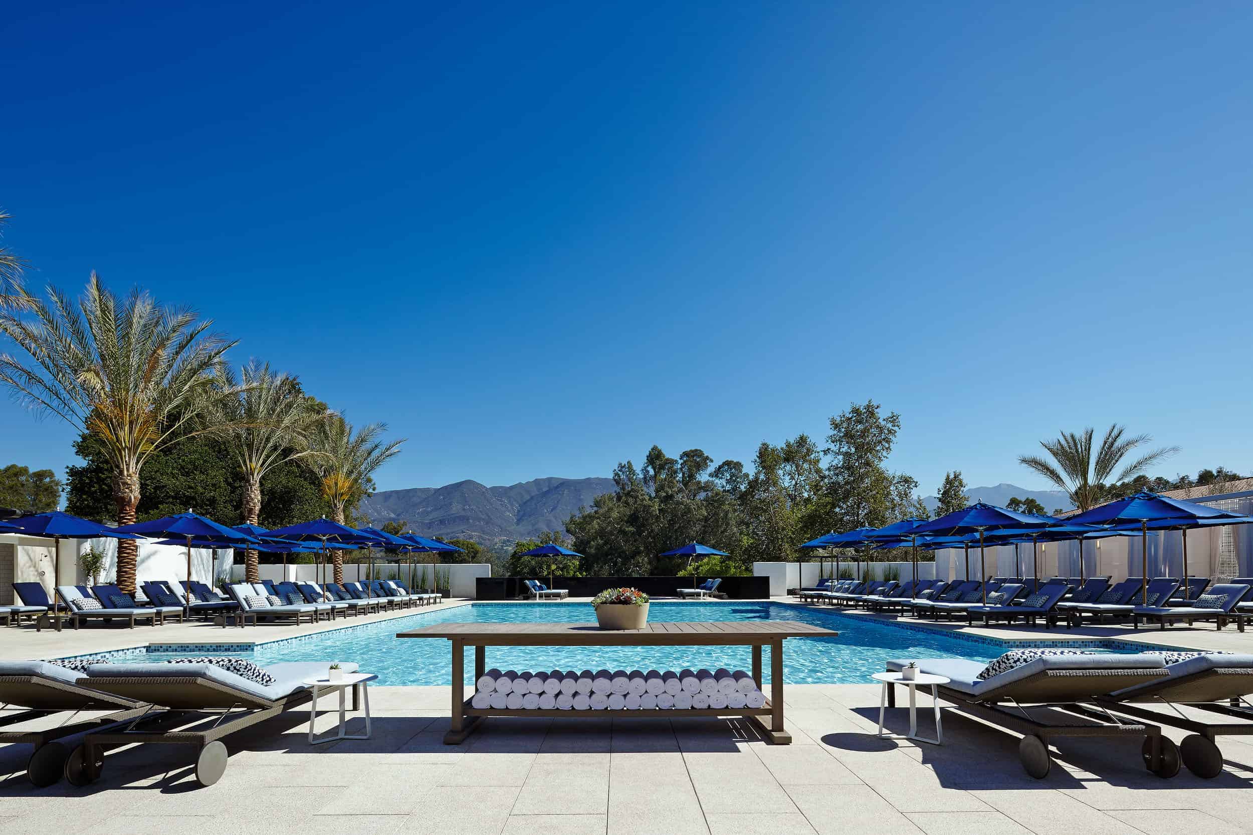Ojai Valley Inn Outdoor Pool Cabana
