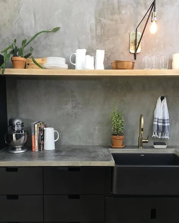 Emily Henderson Design Trends 2018 Kitchen Concrete 04